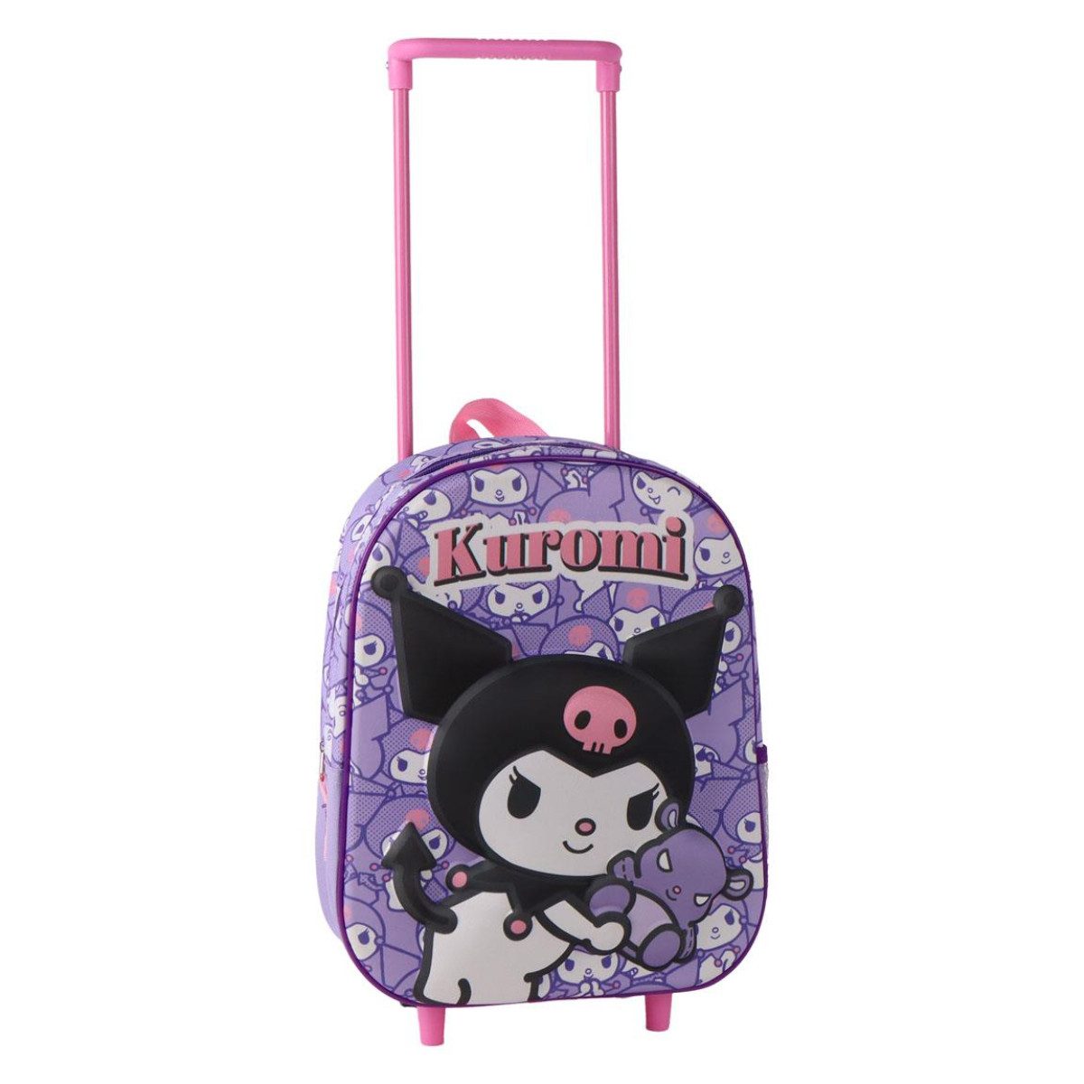 Hello Kitty Kinderrucksack Kuromi Rucksack Trolley für Kindergarten und Freizeit
