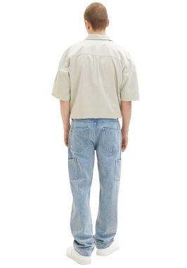 TOM TAILOR Denim Loose-fit-Jeans mit großen aufgesetzten Taschen