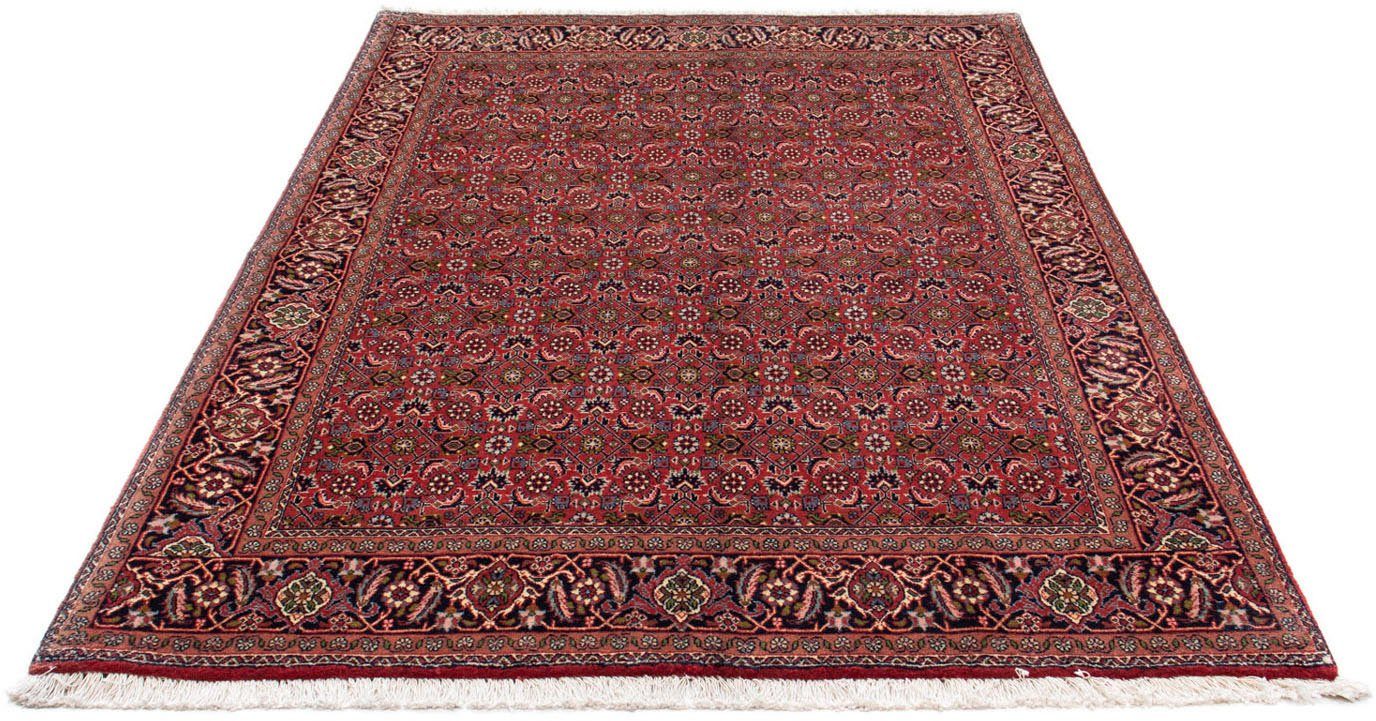 Wollteppich Bidjar - Zanjan Stark Gemustert Rosso 207 x 142 cm, morgenland, rechteckig, Höhe: 15 mm, Unikat mit Zertifikat