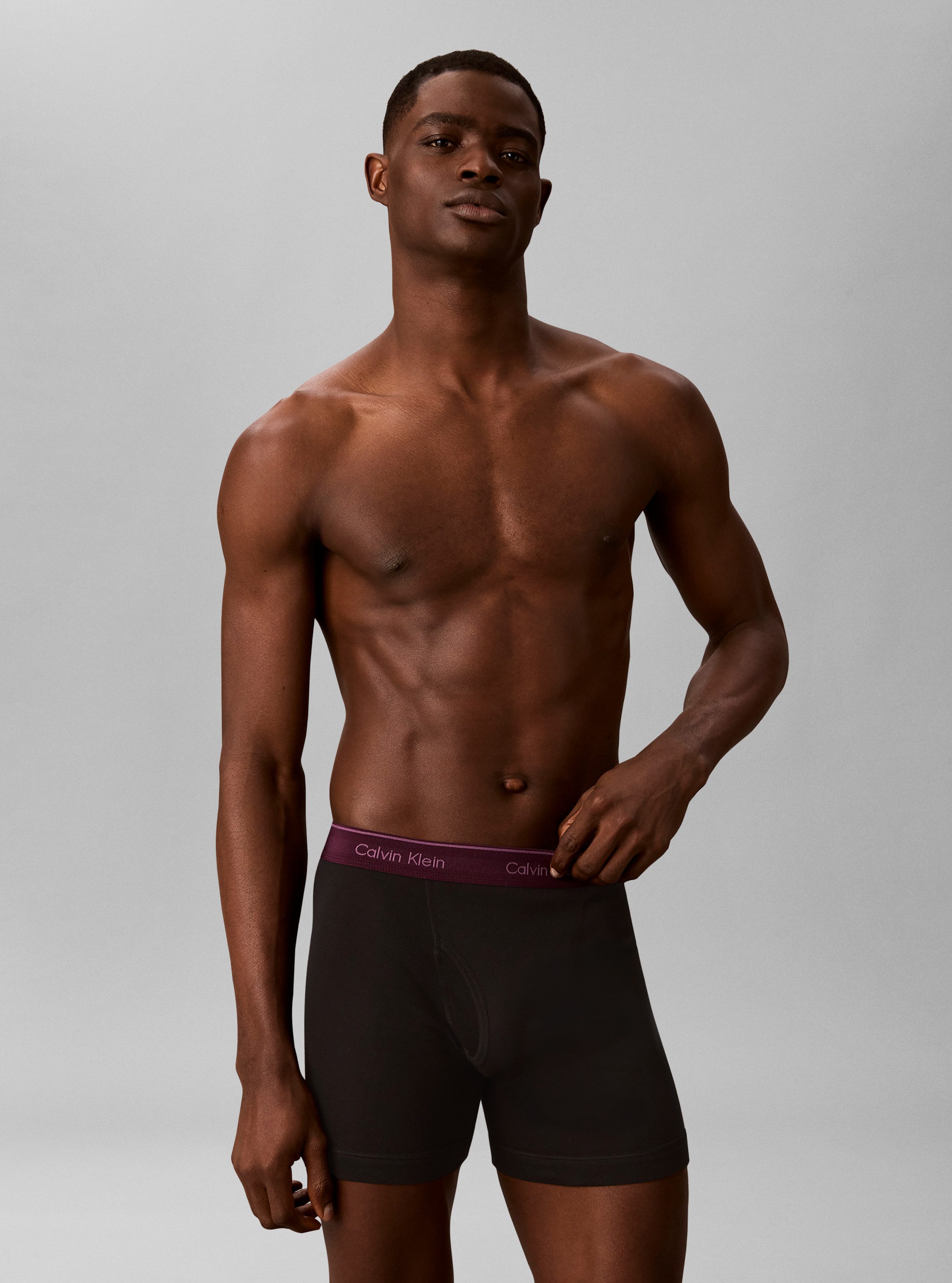 Calvin Klein Underwear Boxershorts Boxer Brief 5PK (Packung, 5er-Pack) Regular fit mit gerader Beinform
