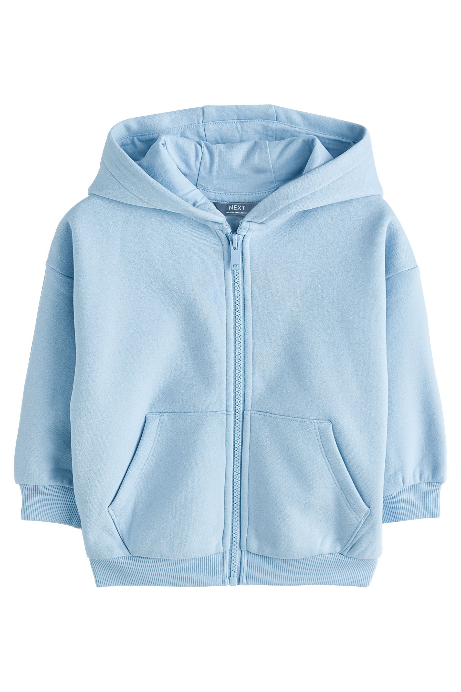 Hoodie Kapuzenjacke mit durchgehendem Reißverschluss