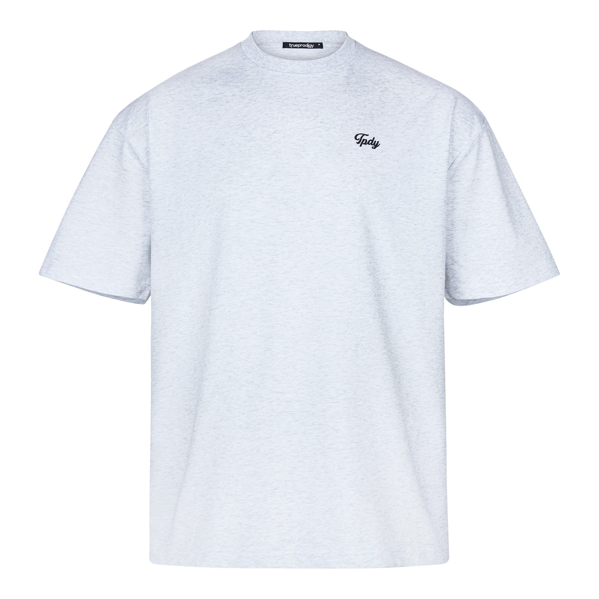 trueprodigy Oversize-Shirt Nika Logostickerei Rundhals dicker günstig online kaufen