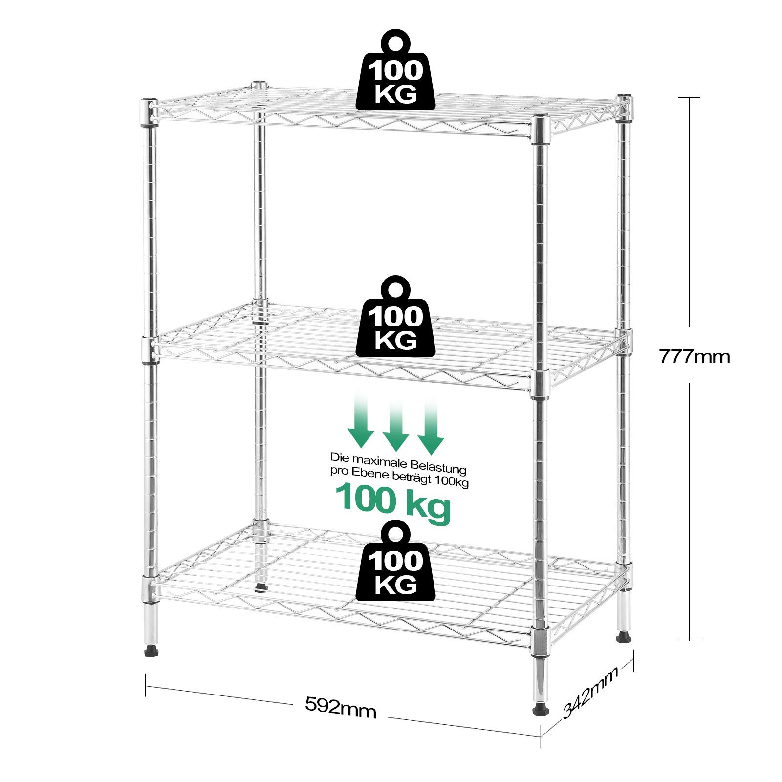 Nilpferd Mehrzweckregal Lagerregal, Regal, Gitterregal Metall günstig online kaufen