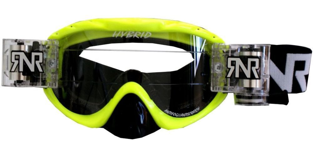 Helmvisier Bril Hybrid + Roll Off