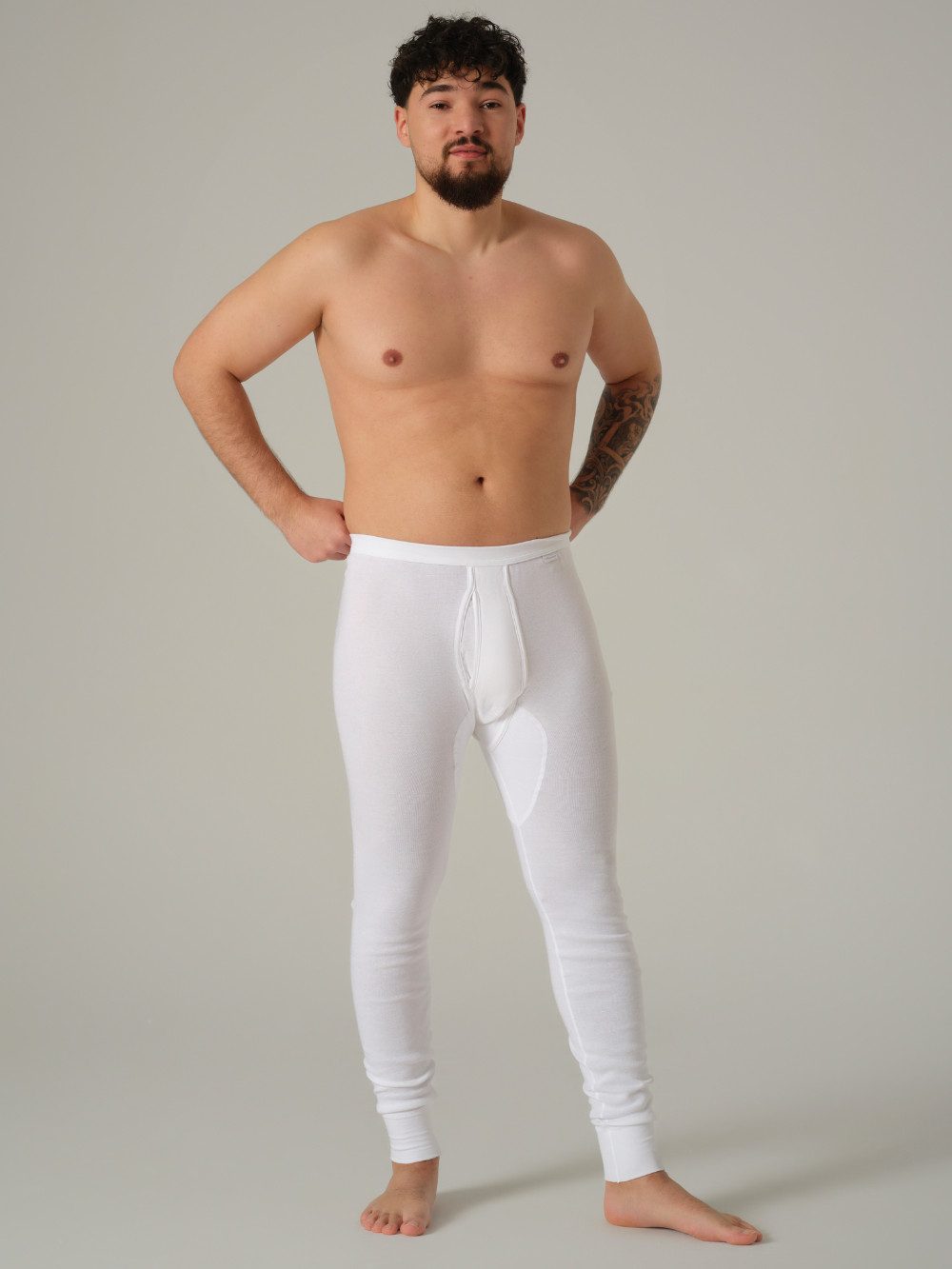 Lange Unterhose aus Feinripp-Qualität