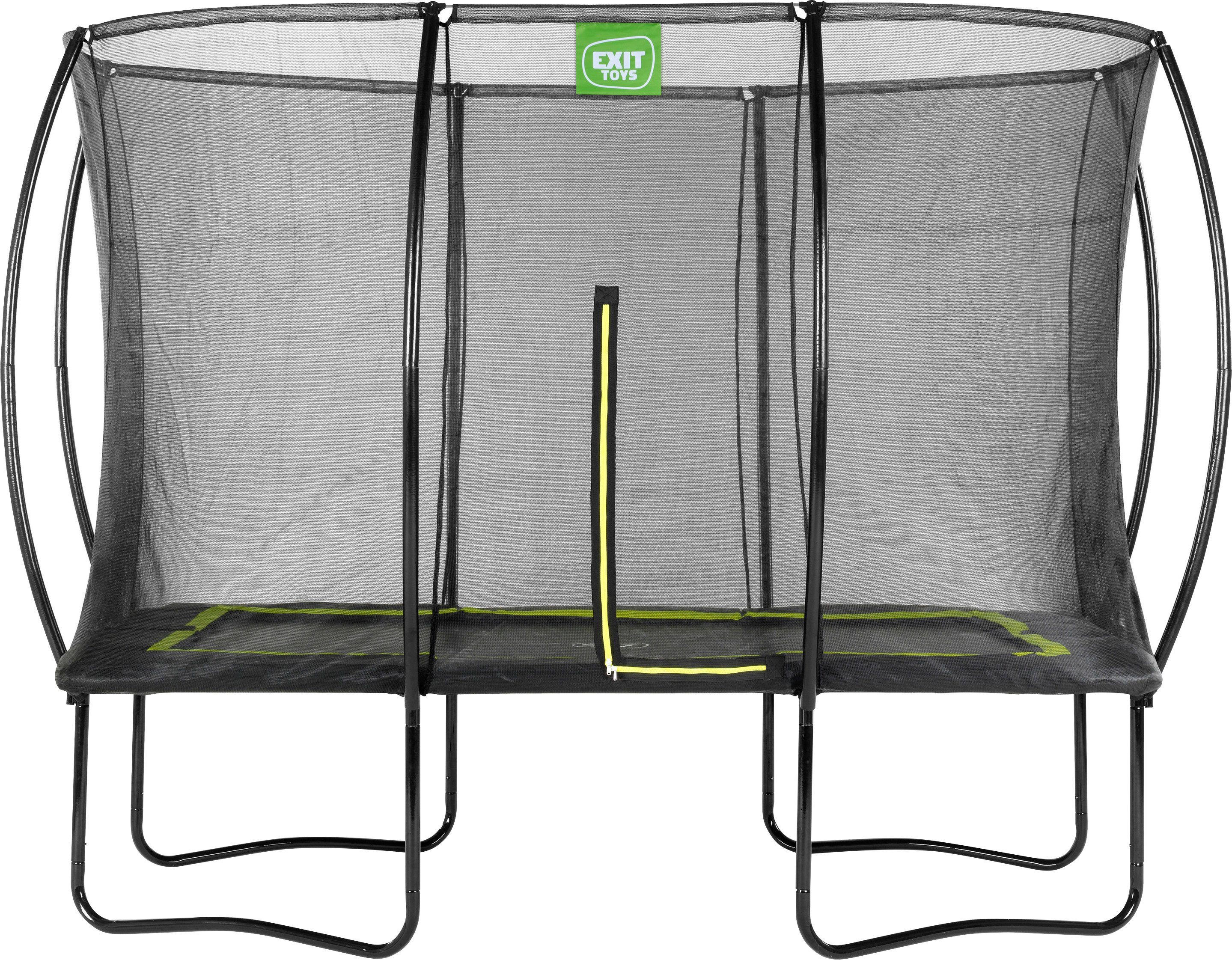 EXIT Gartentrampolin Silhouette, mit Sicherheitsnetz