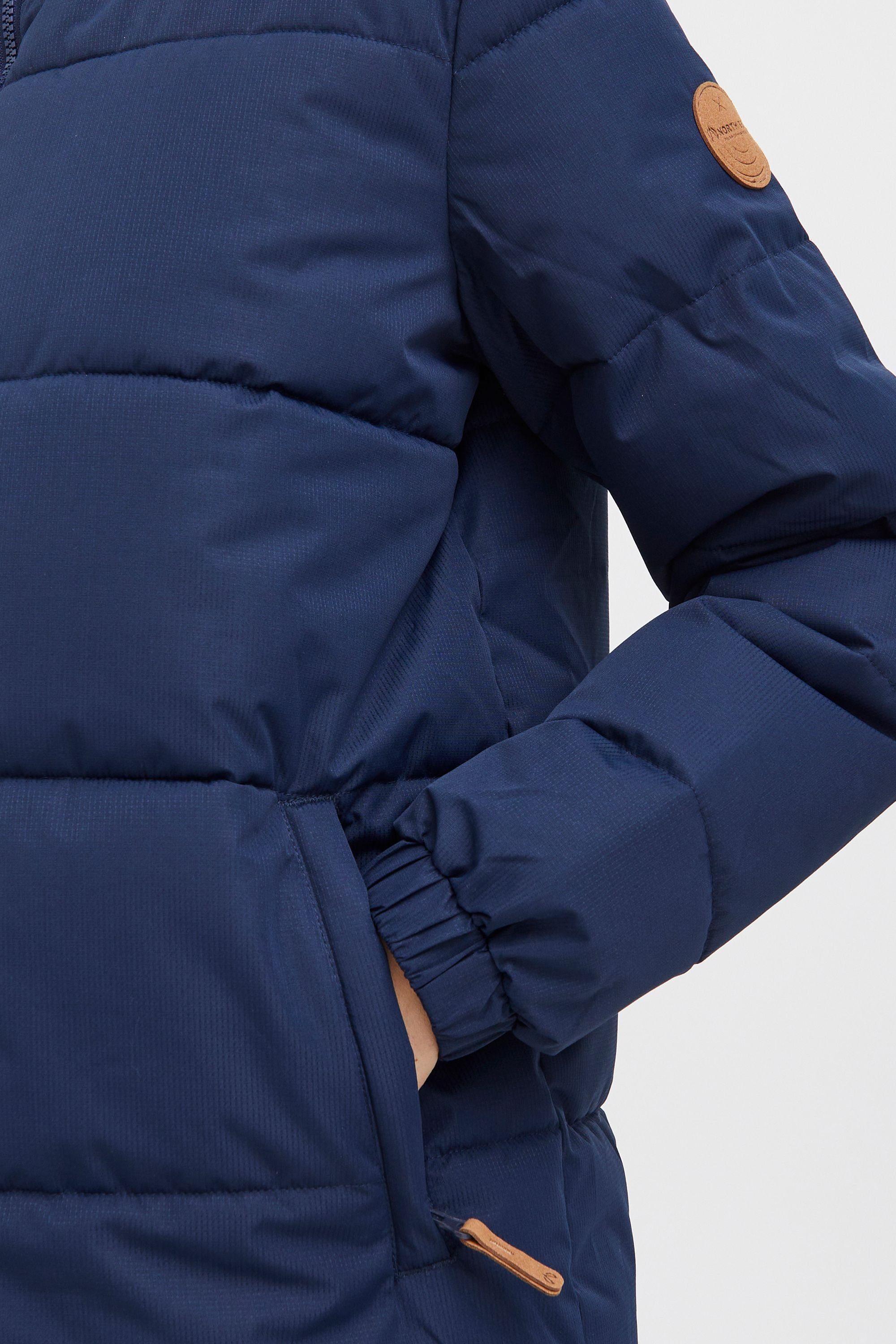 North Bend Steppjacke NBTowny W Blazer 213136MMM Navy W-PRO (2048) 10.000 mit wasserdichter Beschichtung