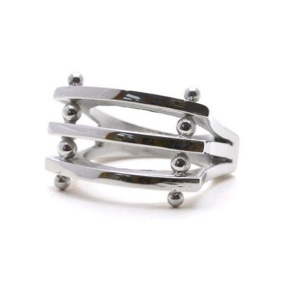 Vivance Fingerring "Samurai" Ring aus Edelstahl günstig online kaufen