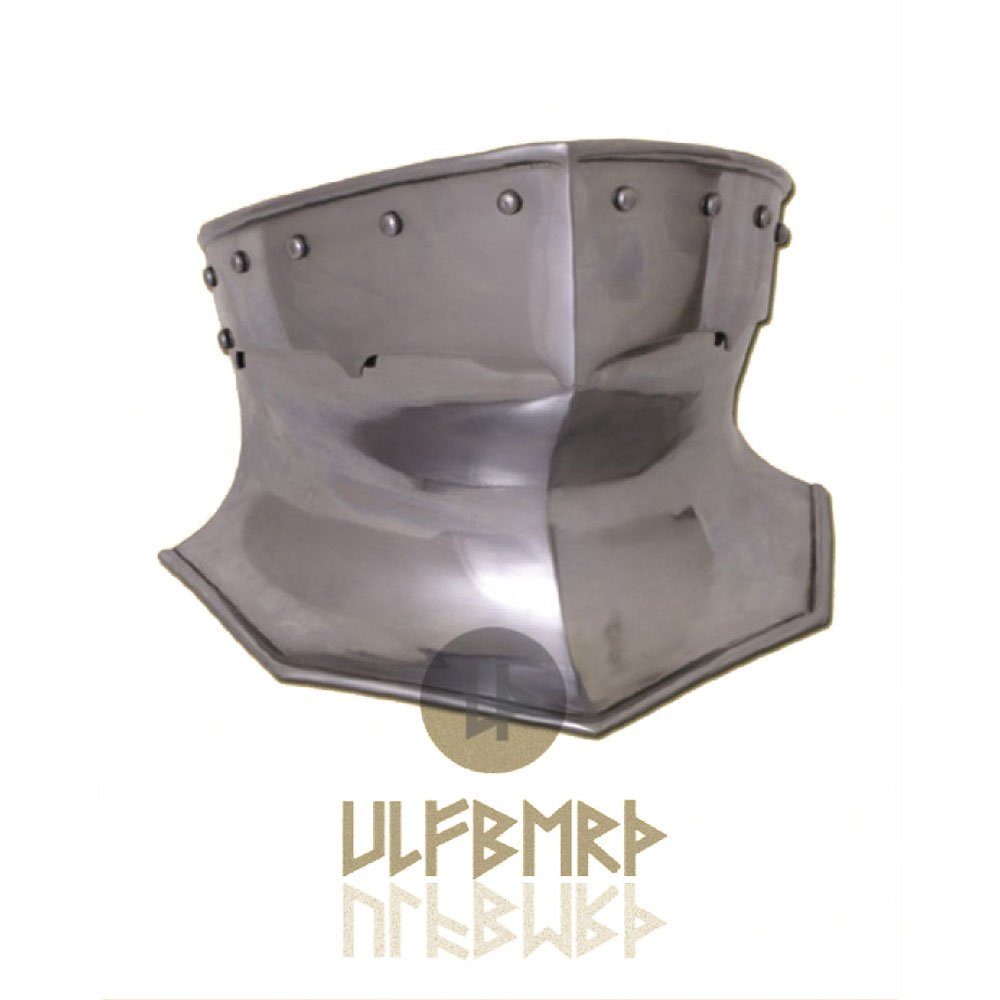 Ritter-Kostüm Halsberge, 1,6 mm Stahl