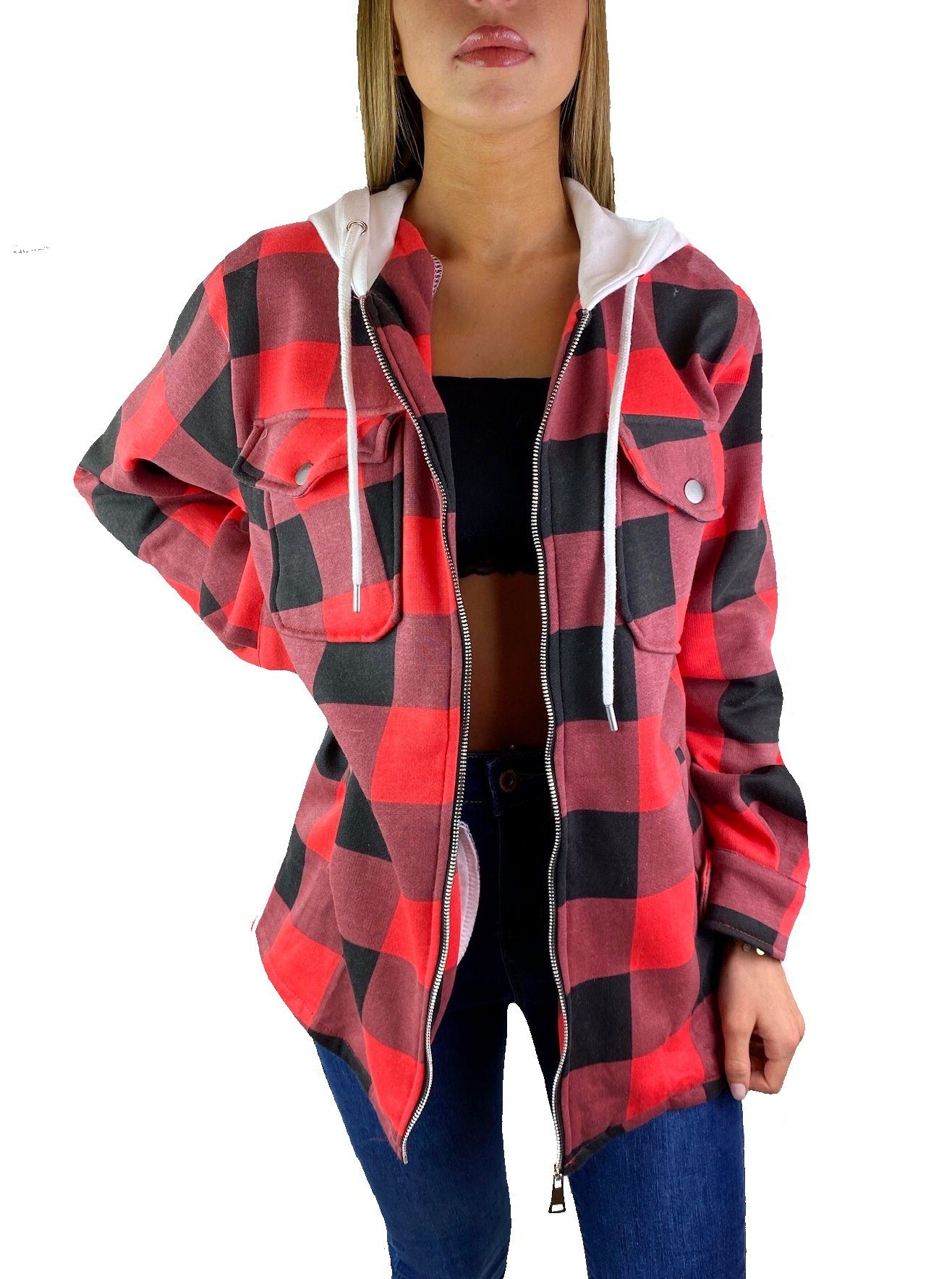 Worldclassca Flanellhemd Worldclassca DAMEN HEMDJACKE KARIERT günstig online kaufen