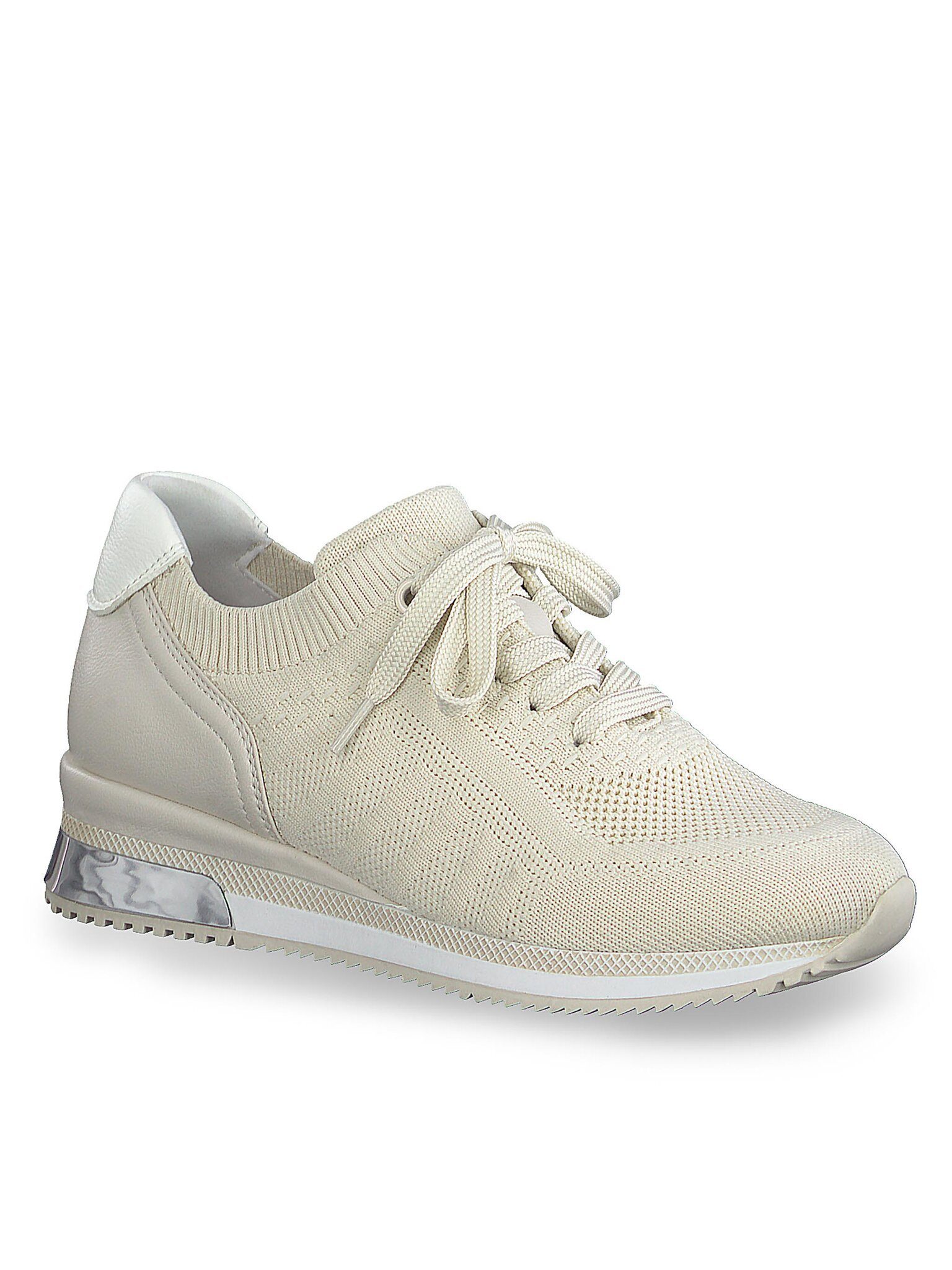 Marco Tozzi Sneaker Donna Sneakers Scarpe Basse con Lacci Scarpe Beige