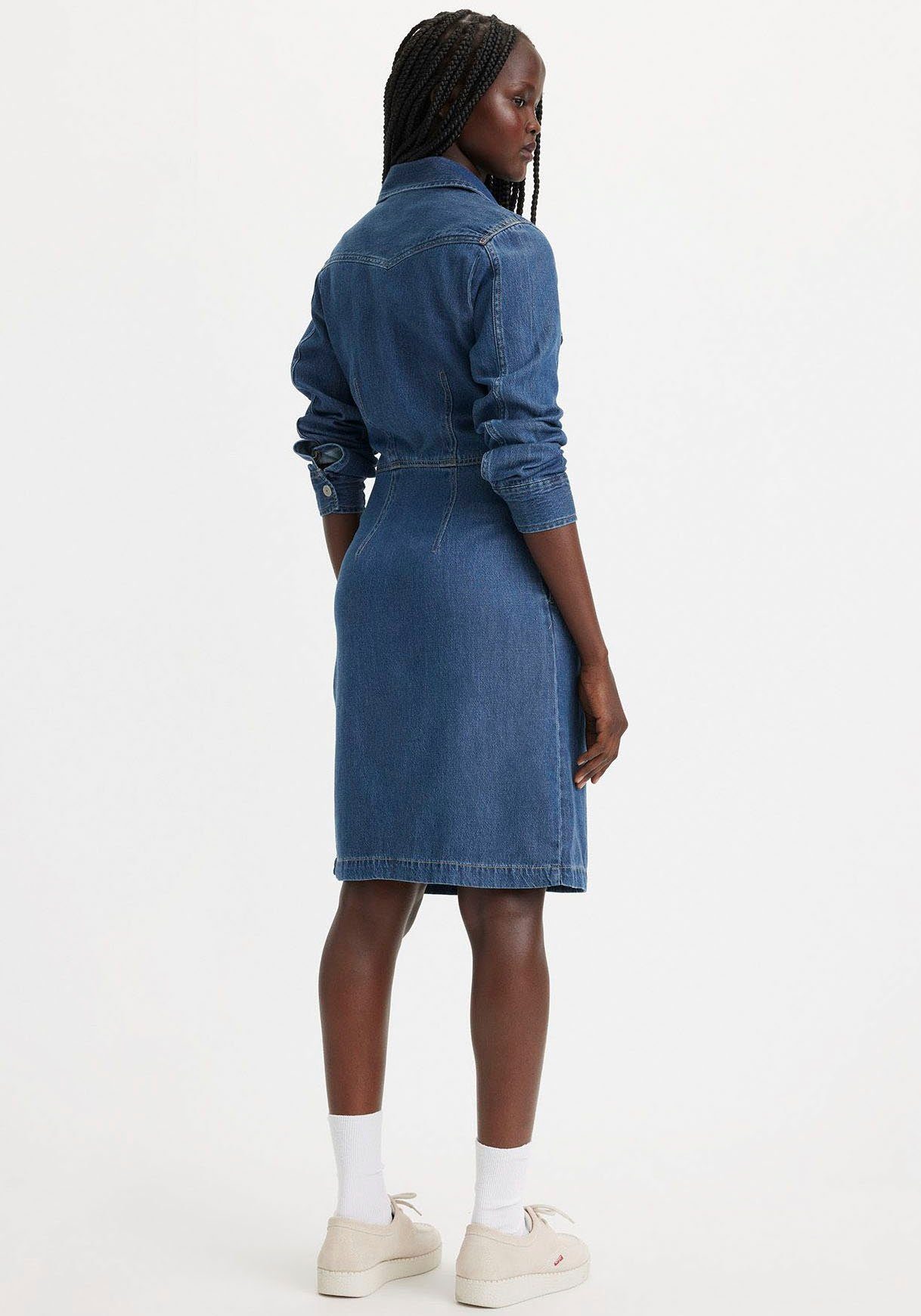 Levi's® Jeanskleid OTTO WESTERN DRESS im Westernlook blue klassischen