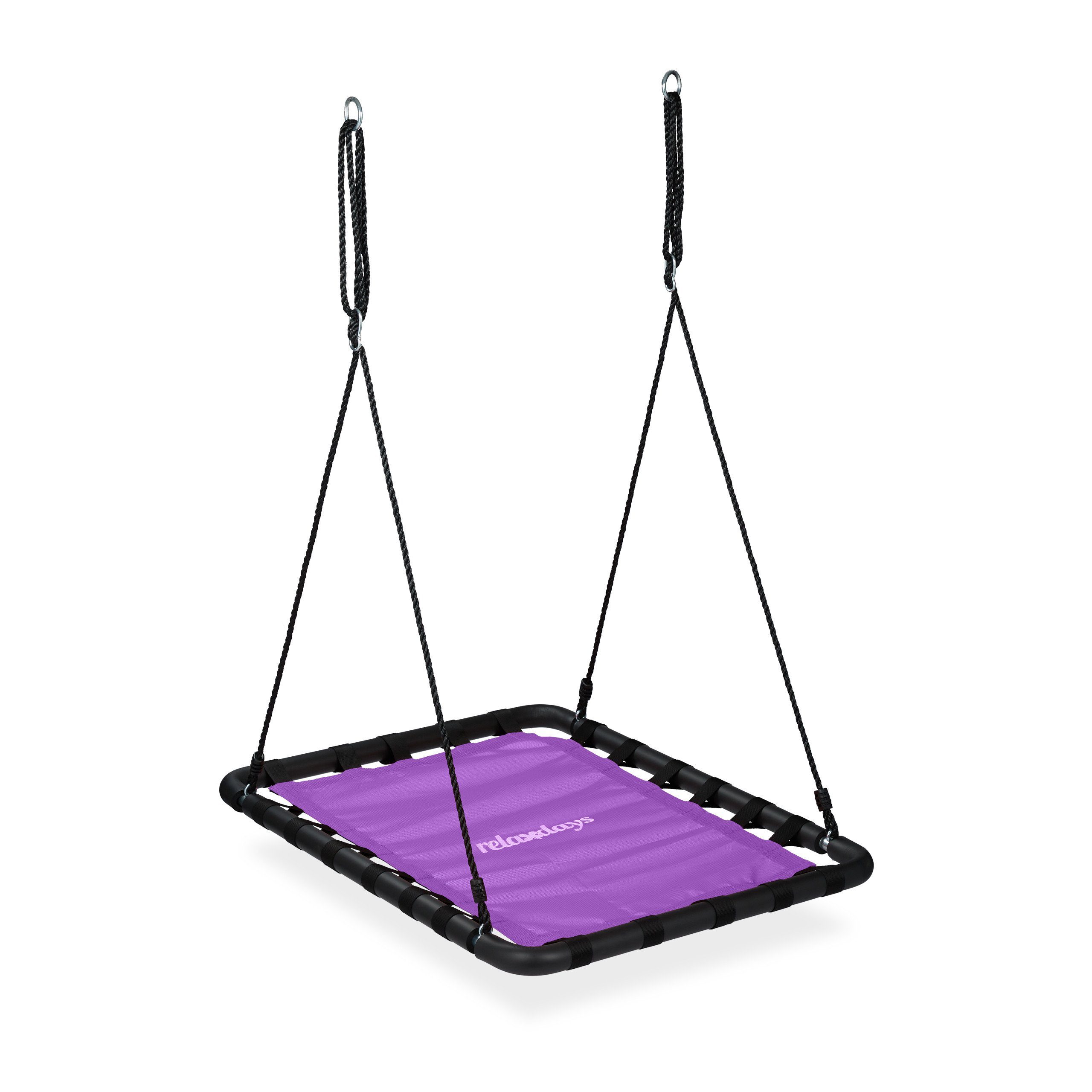 relaxdays Nestschaukel Eckige Nestschaukel günstig online kaufen