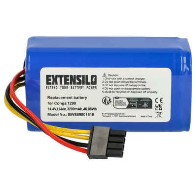 Extensilo kompatibel mit Bagotte BL509 Staubsauger-Akku Li-Ion 3200 mAh (14,4 V)