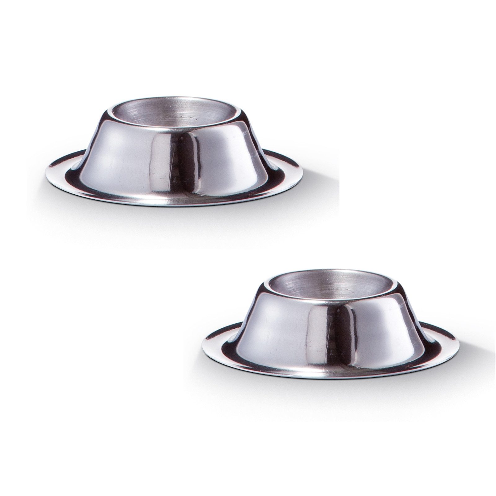 Neuetischkultur Eierbecher Eierbecher 2 Stück Edelstahl, (2 Eierbecher)