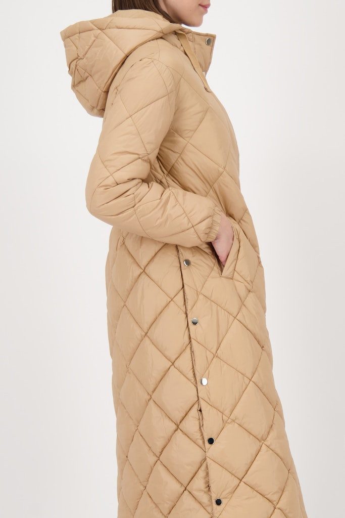 Monari Parka Steppmantel Eleganter Druckknopfverschluss