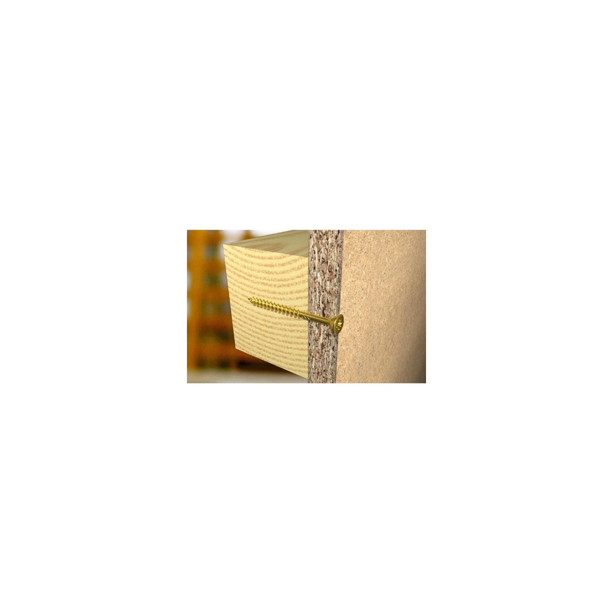 fischer Schraube fischer Power-Fast 6,0x50 Senkk. A2 TG TX 100 Stk