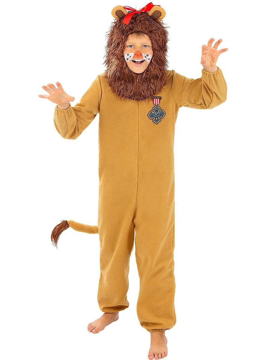Metamorph Kostüm Löwen Kostüm für Kinder, Kuscheliges Kostüm für wilde Katzen