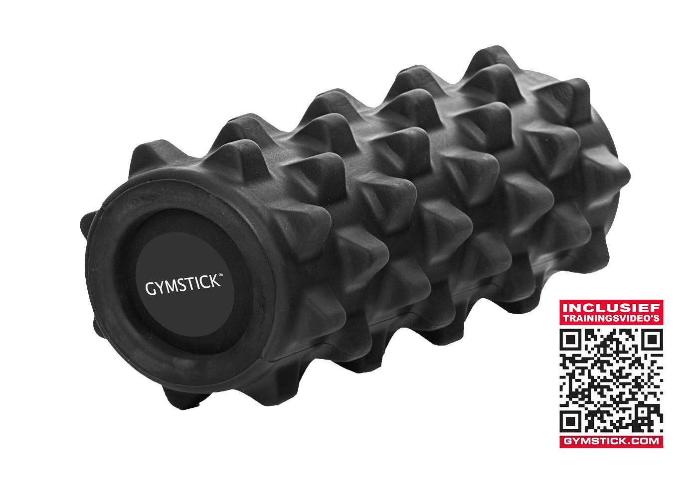 Gymstick Massagerolle Gymstick Pro Foam Grid Roller, Schwarz, 32 cm
