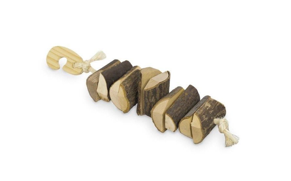 Kleintierkäfig Nobby Knabber Holzkette Maße: 25 cm
