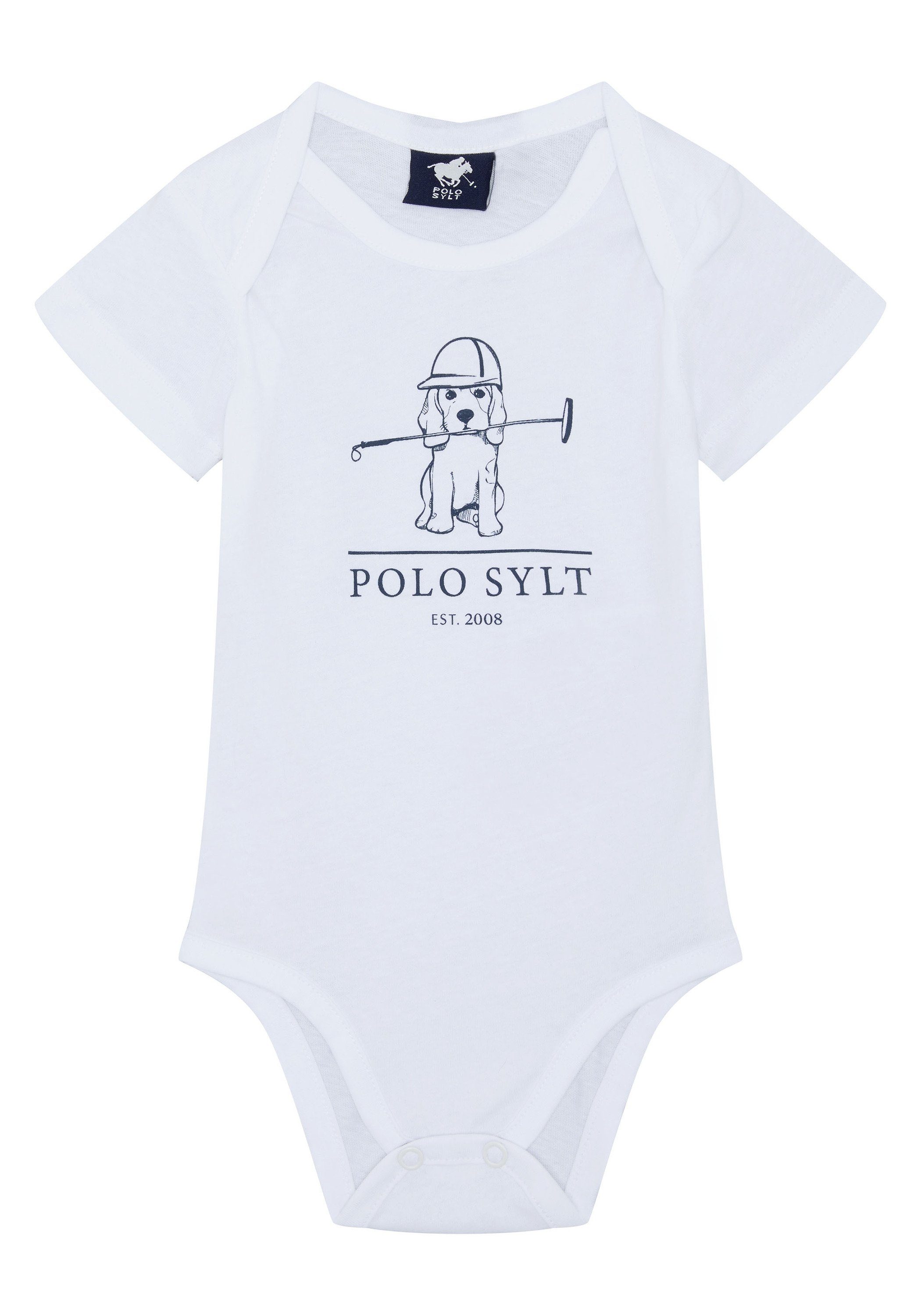 Polo Sylt Kurzarmbody im 3er-Pack mit kurzen Ärmeln (Set, 3-tlg)