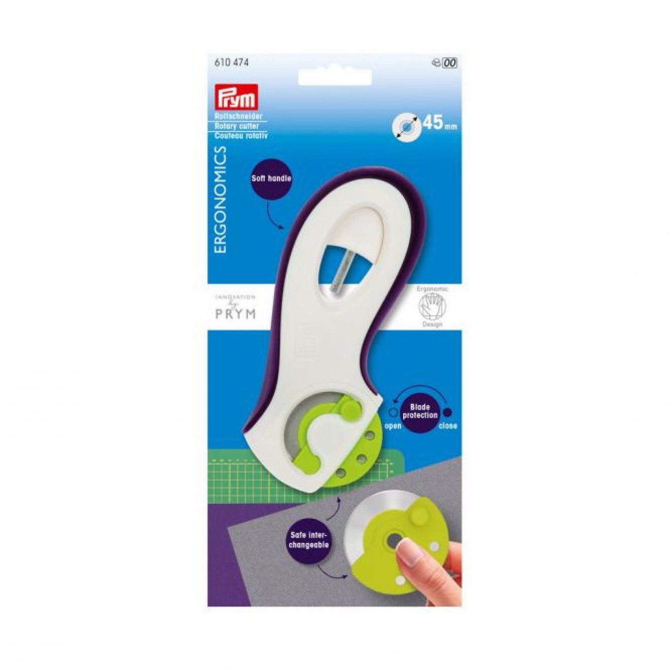 Prym Stricknadeln Rollschneider 45 mm