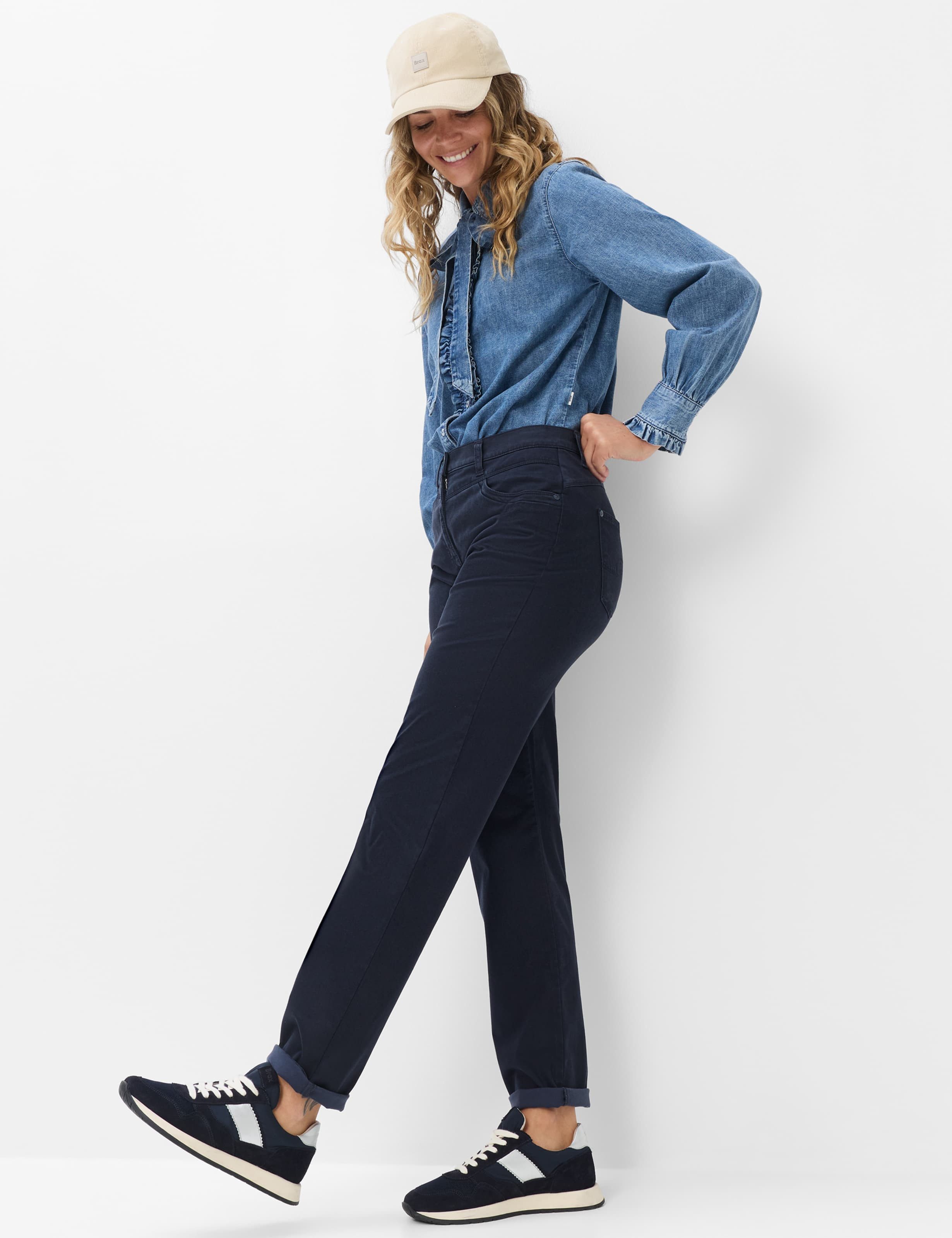 RAPHAELA by BRAX 5-Pocket-Hose Style CAREN NEW Satin: Five-Pocket-Hose im Comfort Plus Fit – Bild 2 von 5