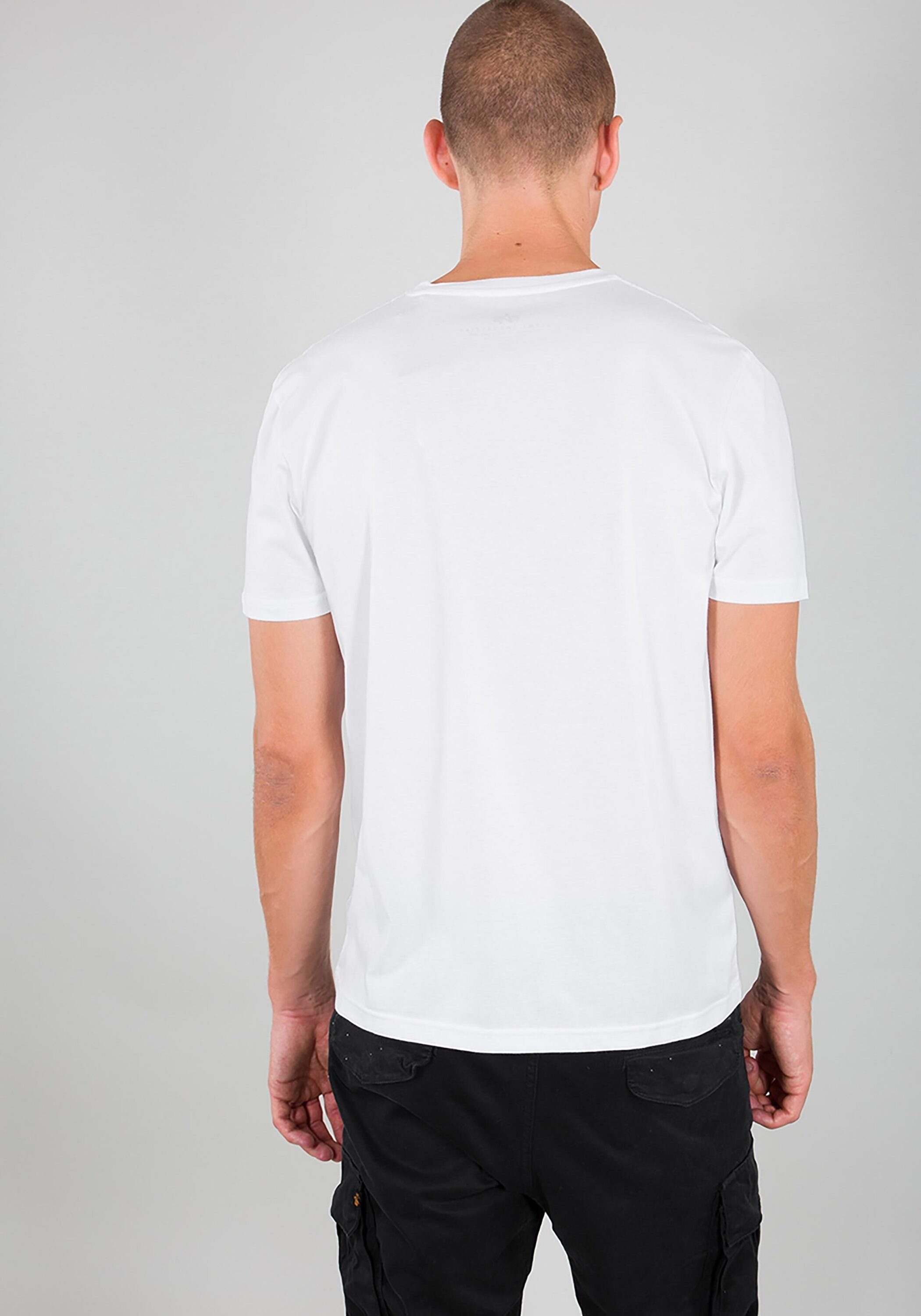 Industries - T-Shirt T-Shirts Industries T-Shirt white Basic Men Alpha Alpha