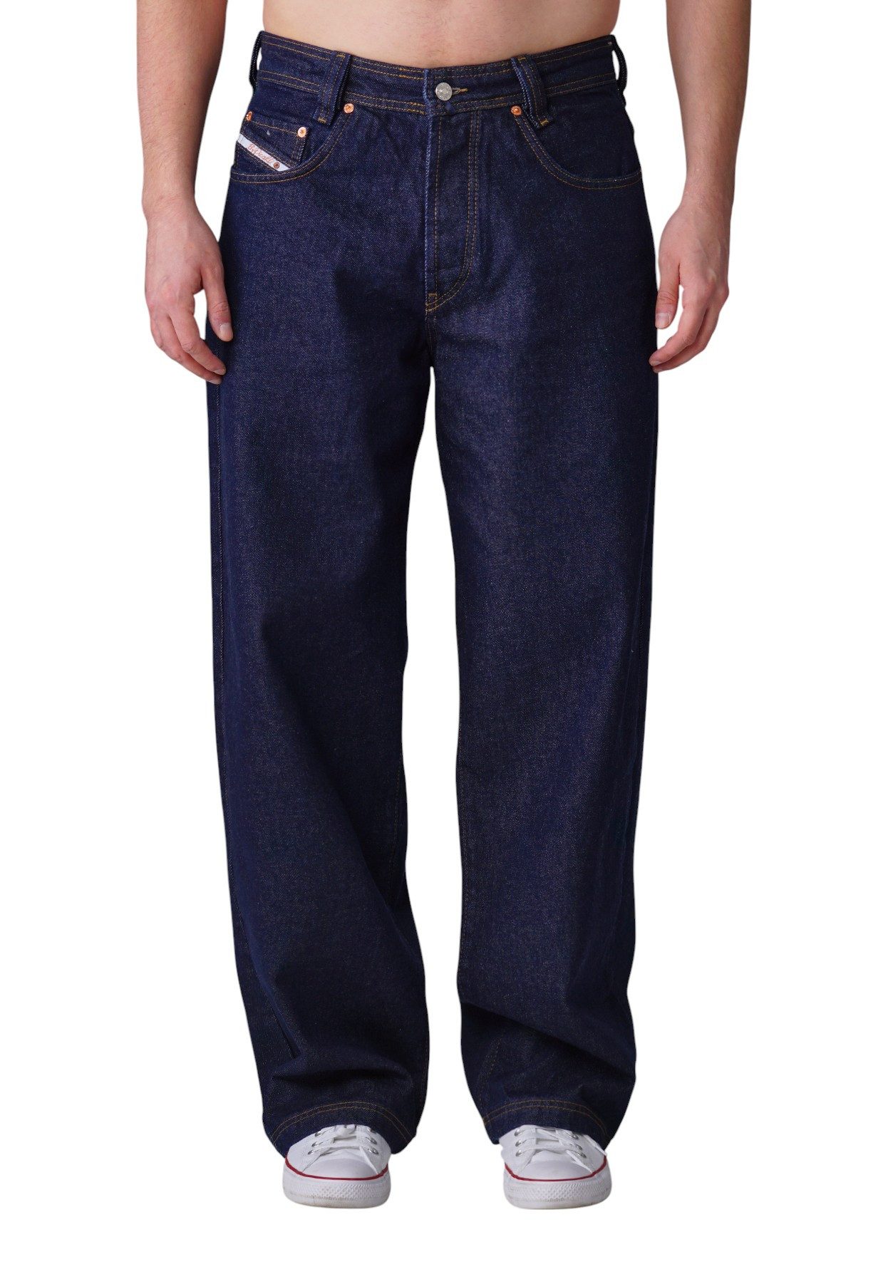 Relax-fit-Jeans Zicco 475 – Baggy Fit Midnight Blue – Lockerer Schnitt