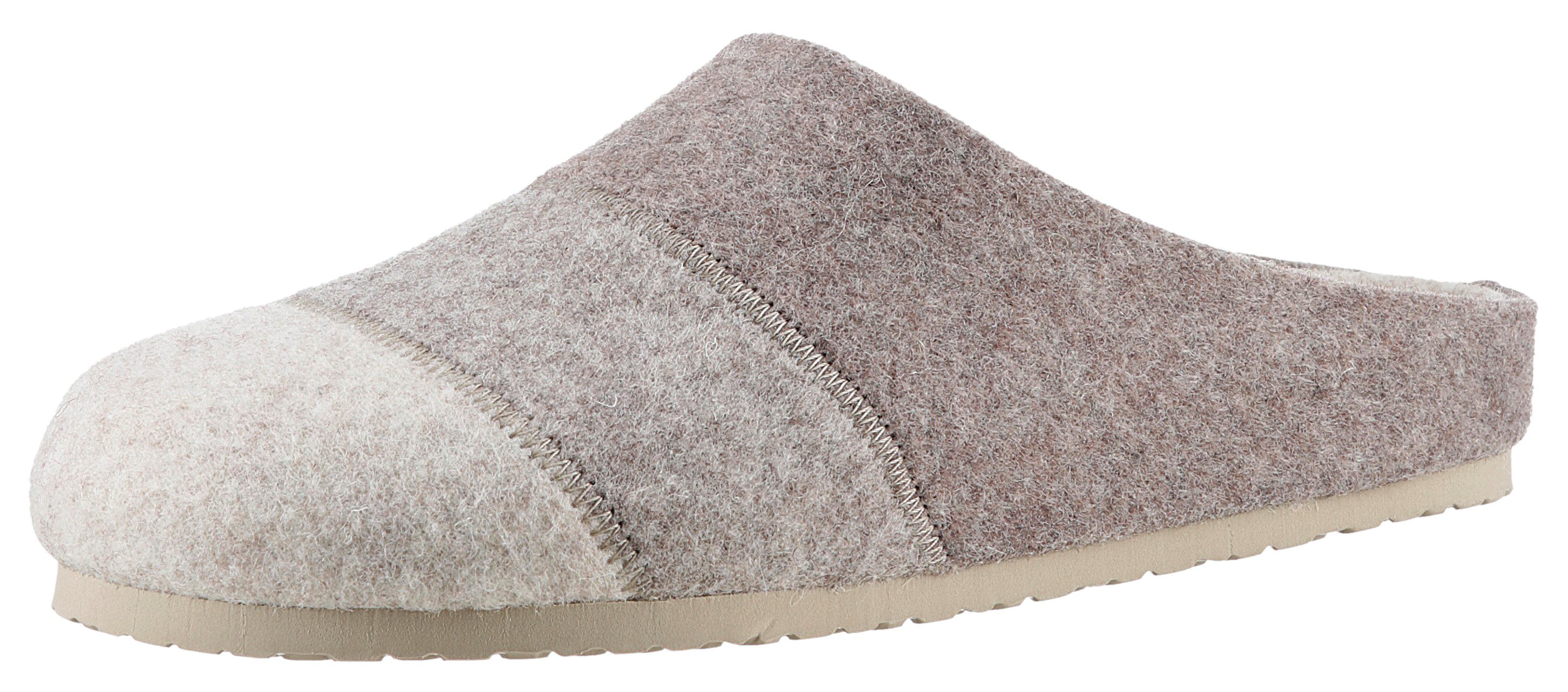 Aniston SHOES Panal Clog, Hausschuh, Homeslipper in Patchwork-Optik günstig online kaufen