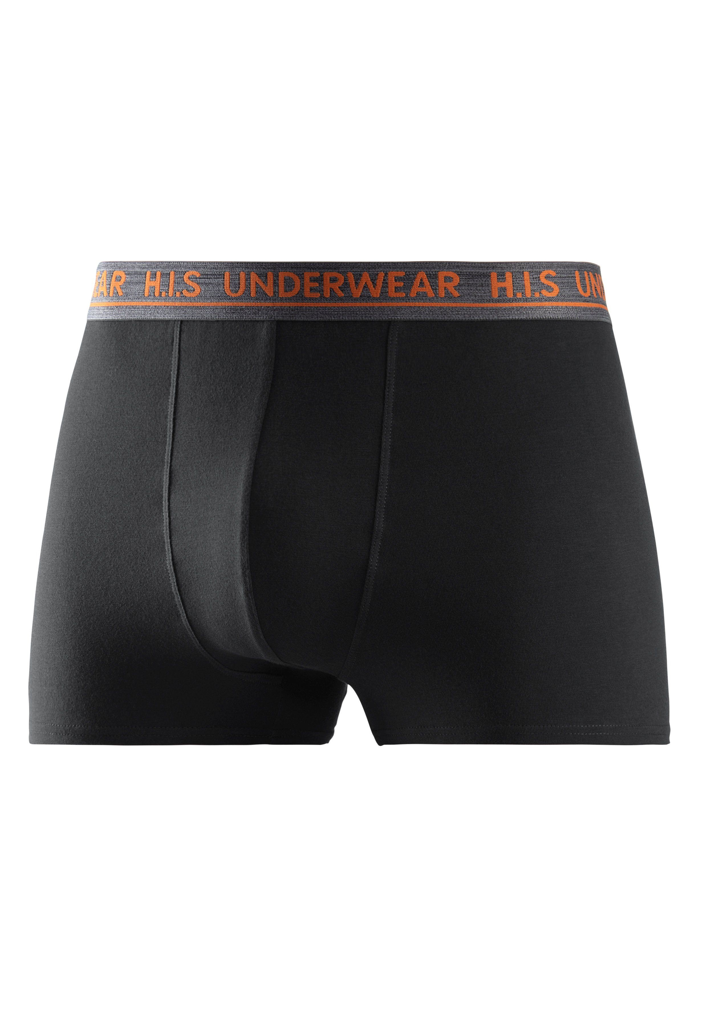 H.I.S Boxer Boxershorts für Herren (Packung, 4-St) mit bequemem Stretchbündchen – Bild 5 von 5