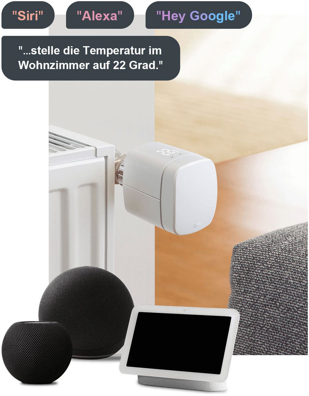 EVE Heizkörperthermostat Thermo (Matter)