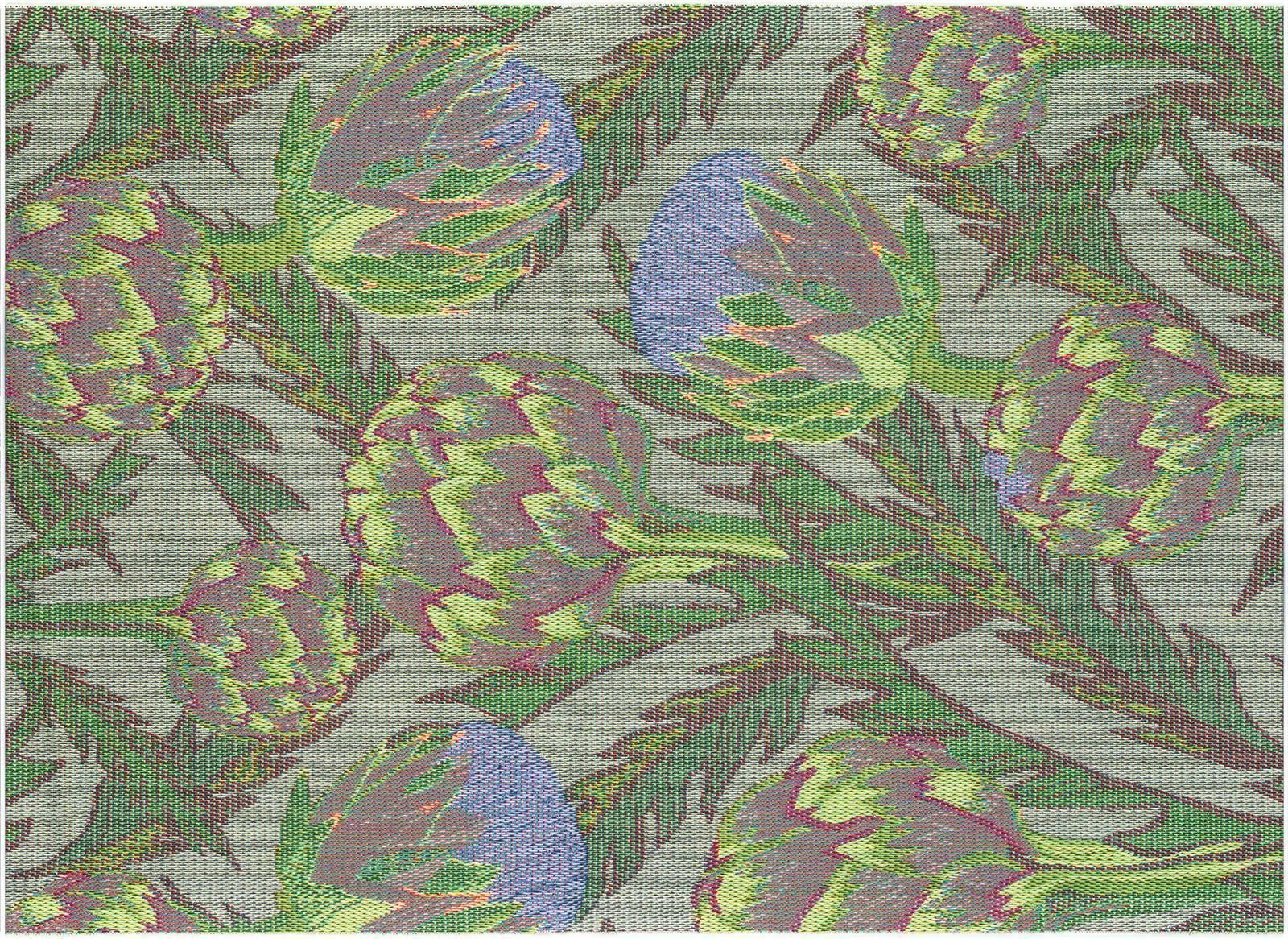 EKELUND MASTER WEAVERS 1692 Platzset Artichoke 35x48 cm, (Set, 2-St), unbehandelt