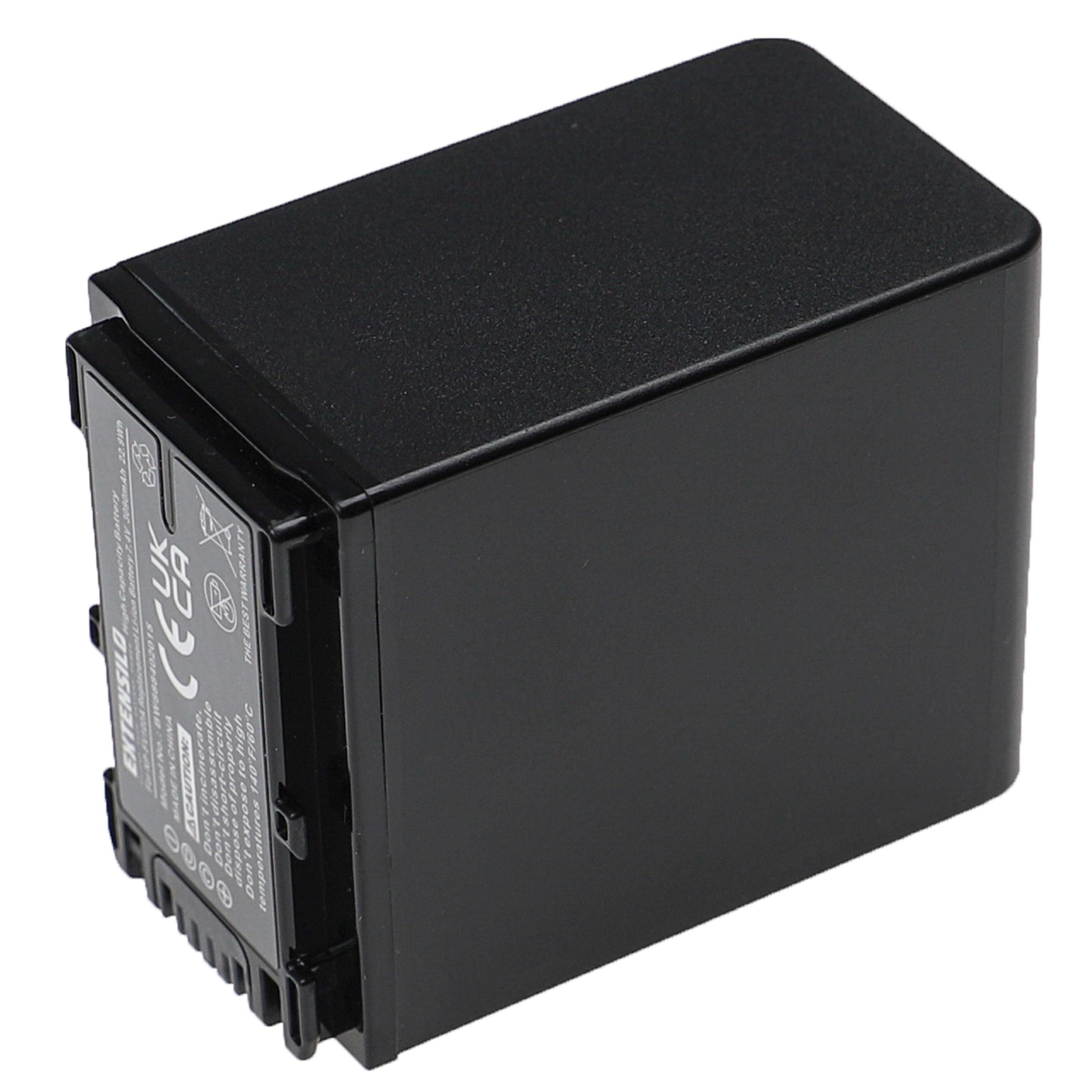 Extensilo kompatibel mAh Li-Ion V) (7,4 PXW-FS7M2, 3090 Sony PXW-FS7, PXW-FS5K, PXW-FS5 Kamera-Akku mit
