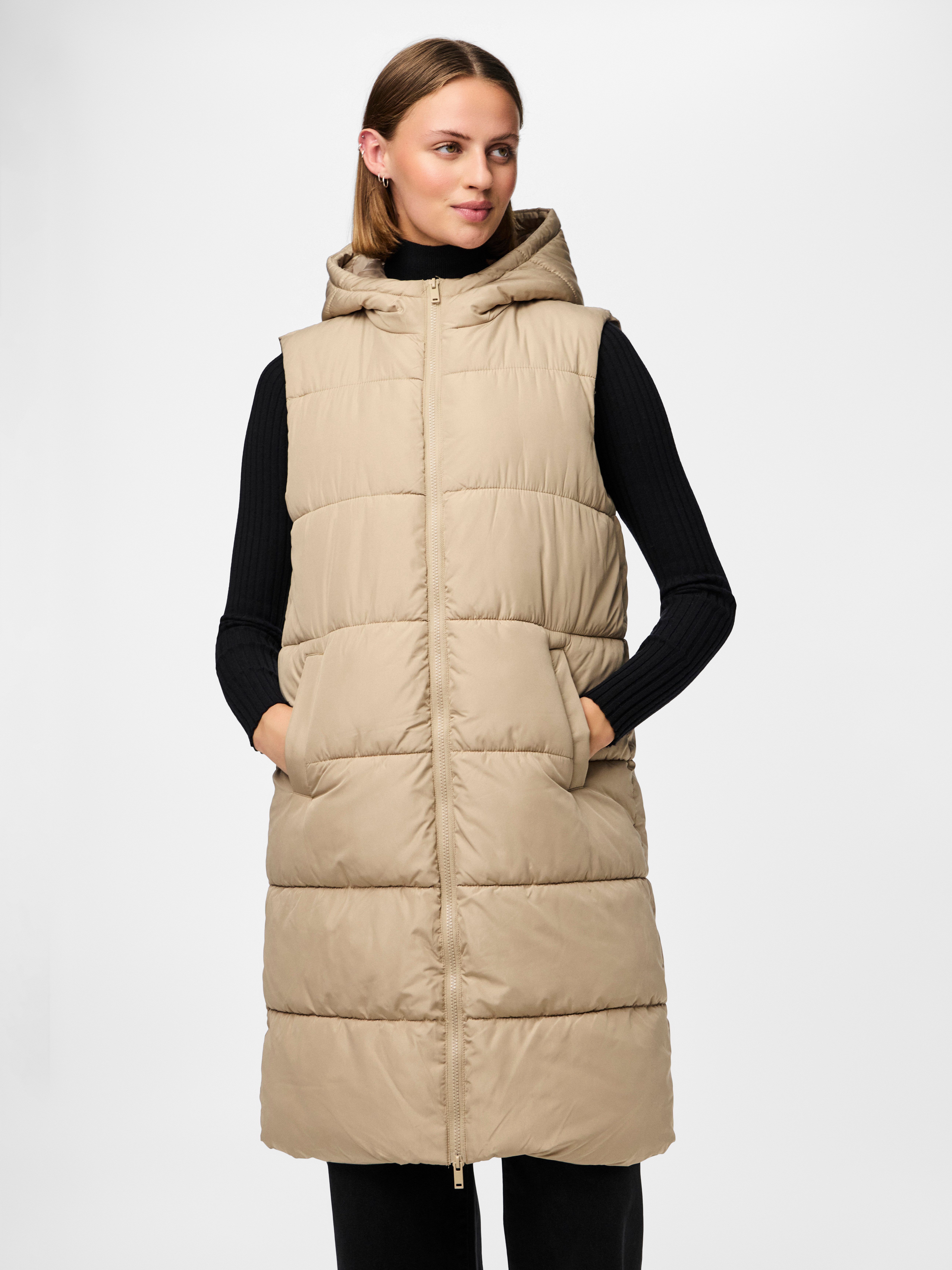 pieces Steppweste PCBEE NEW LONG PUFFER günstig online kaufen