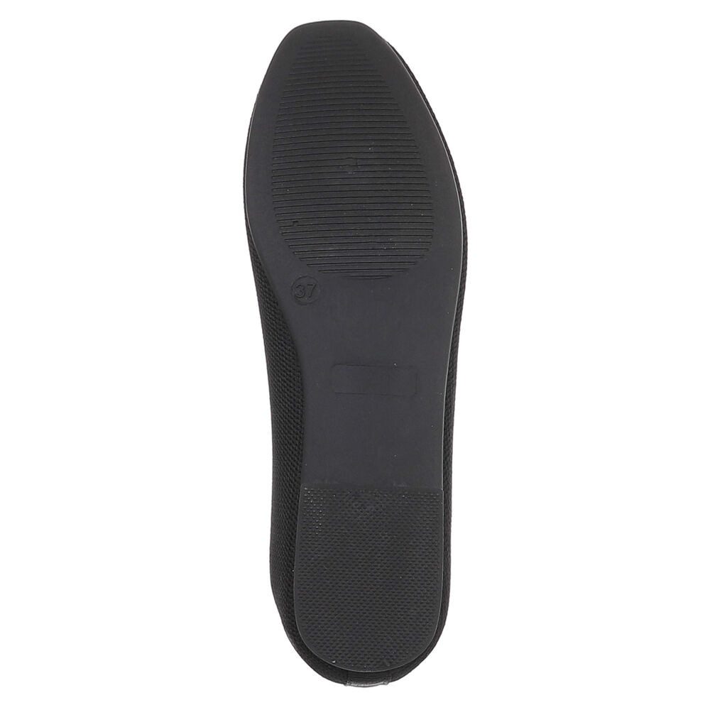 Ital-Design Atmungsaktiver Slipper für Damen – Komfort und Stil Slipper (91261212) Blockabsatz Mokassins in Schwarz
