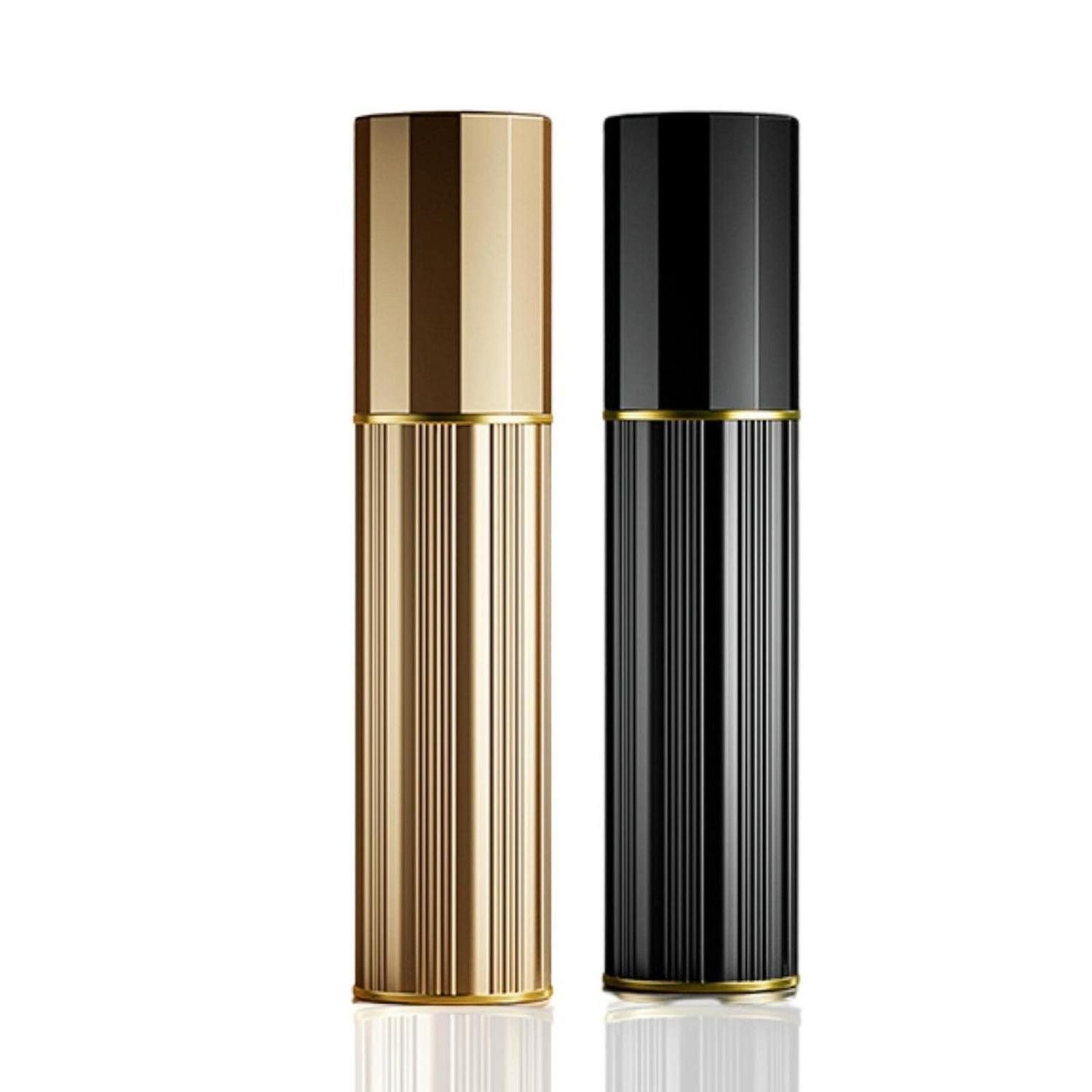 LuxusKollektion Parfümzerstäuber Parfümzerstäuber Nachfüllbar 5ml Gold/Schwarz