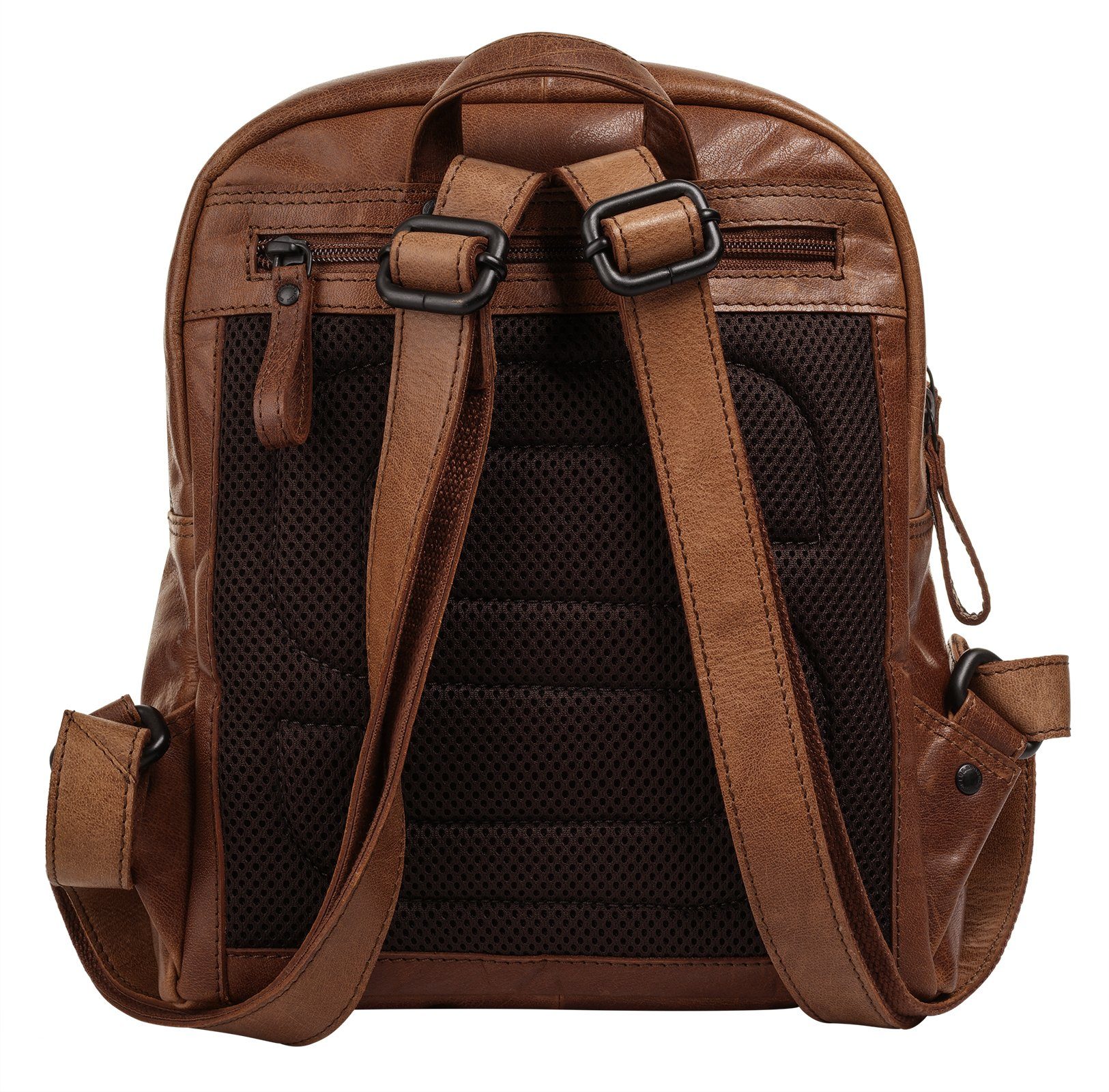 Spikes & Sparrow Cityrucksack BACKPACK, echt Leder