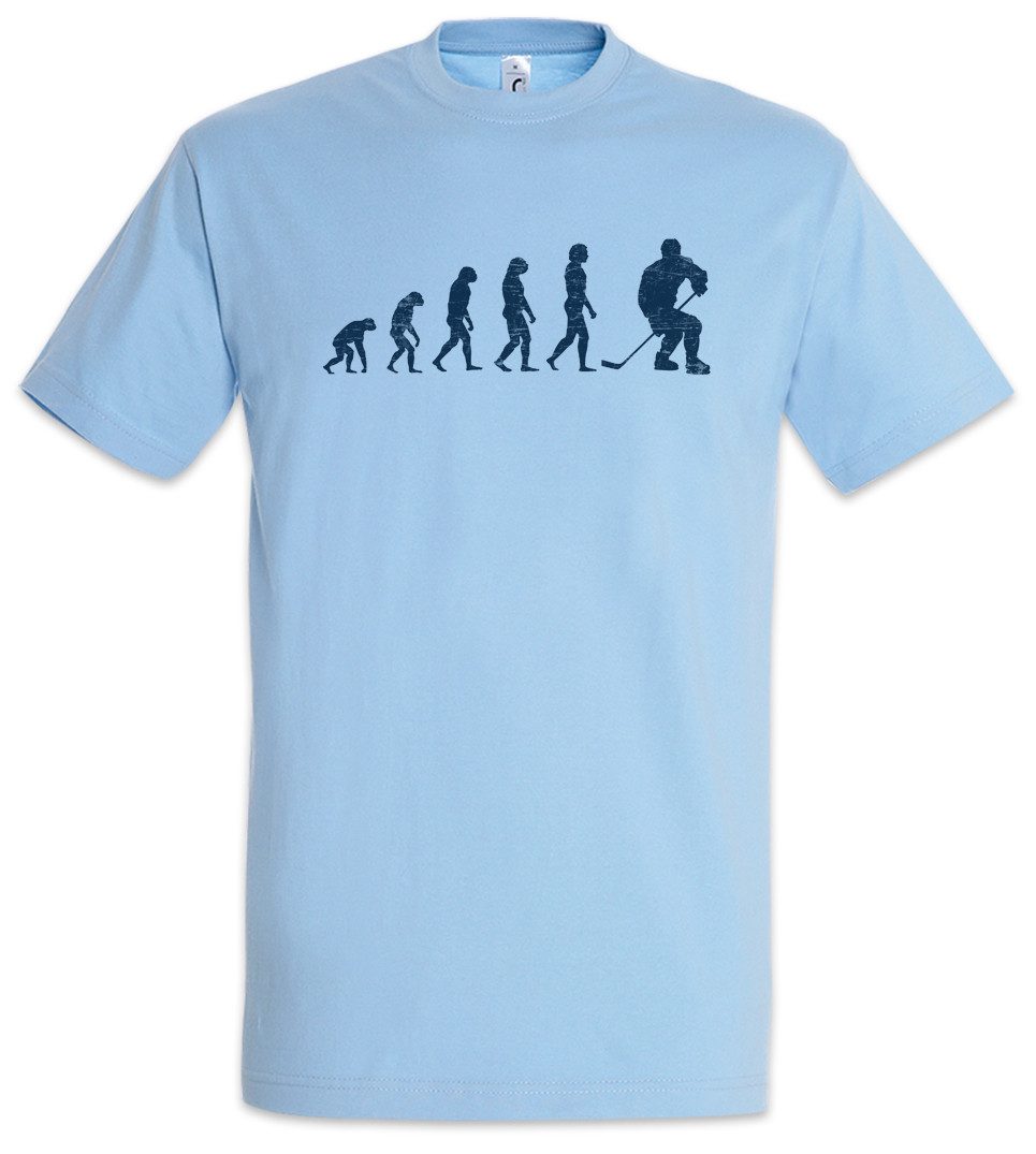 Urban Backwoods Print-Shirt Eishockey Evolution Herren T-Shirt Ice Hockey S günstig online kaufen