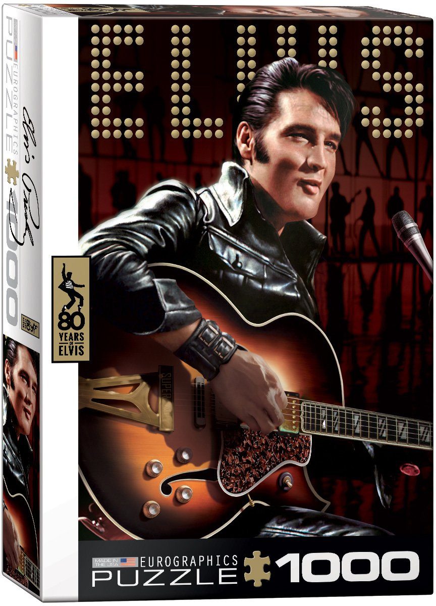 empireposter Puzzle Elvis Presley 1000 Puzzleteile 1000 Teile Special - Format Puzzle Comeback 68x48 cm