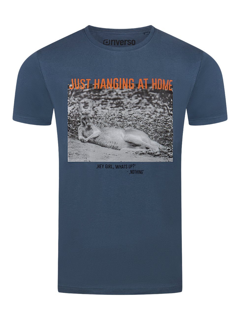 riverso T-Shirt Herren Fotoprintshirt RIVLukas Regular günstig online kaufen