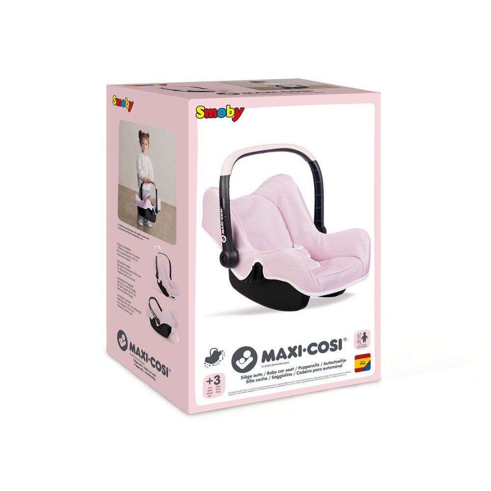 Smoby Babypuppe Smoby - Maxi-Cosi - Puppenautositz - rosa günstig online kaufen