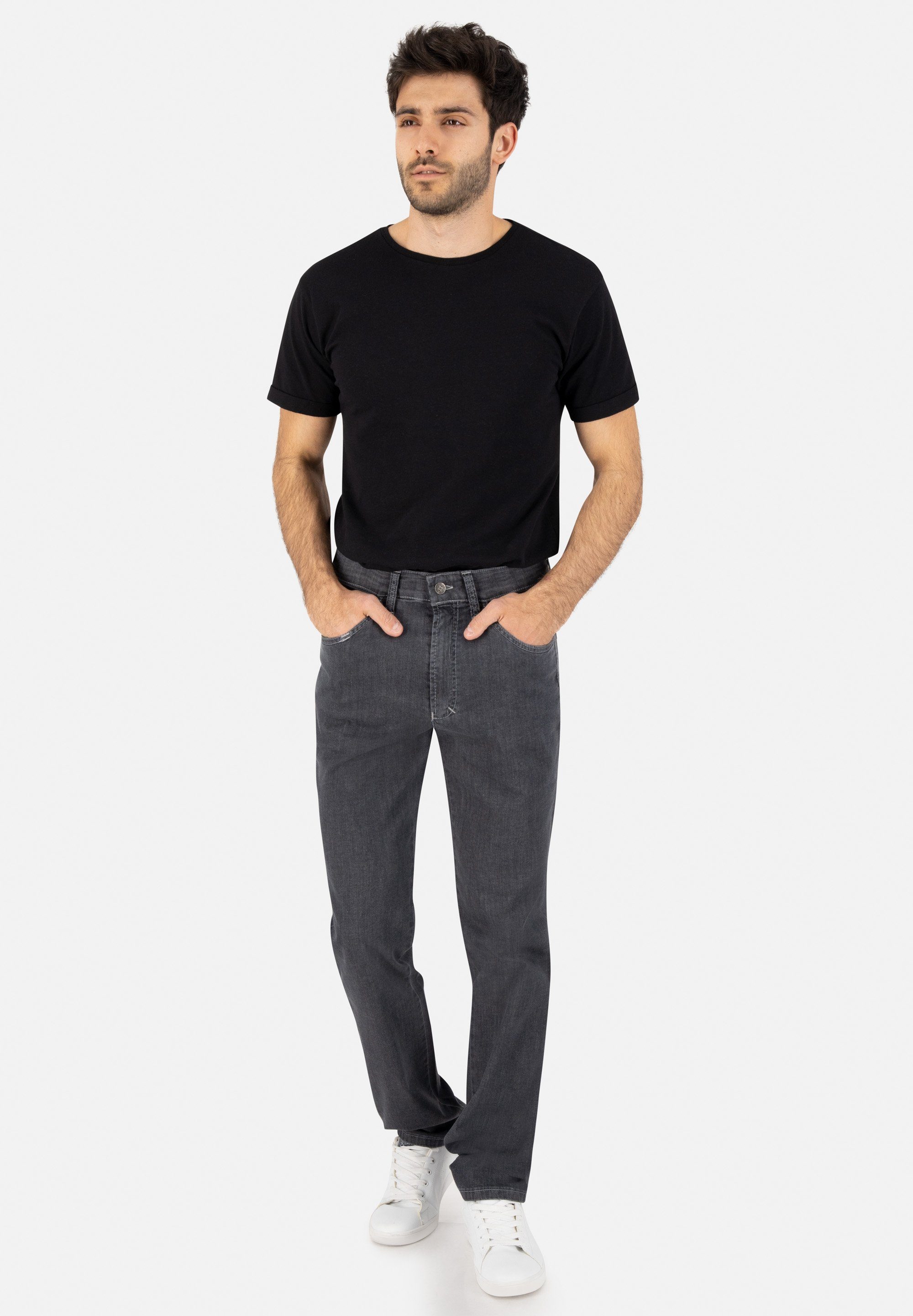Club HENRY of Comfort Slim-fit-Jeans mit elastischem anthrazit X6516 Komfortbund