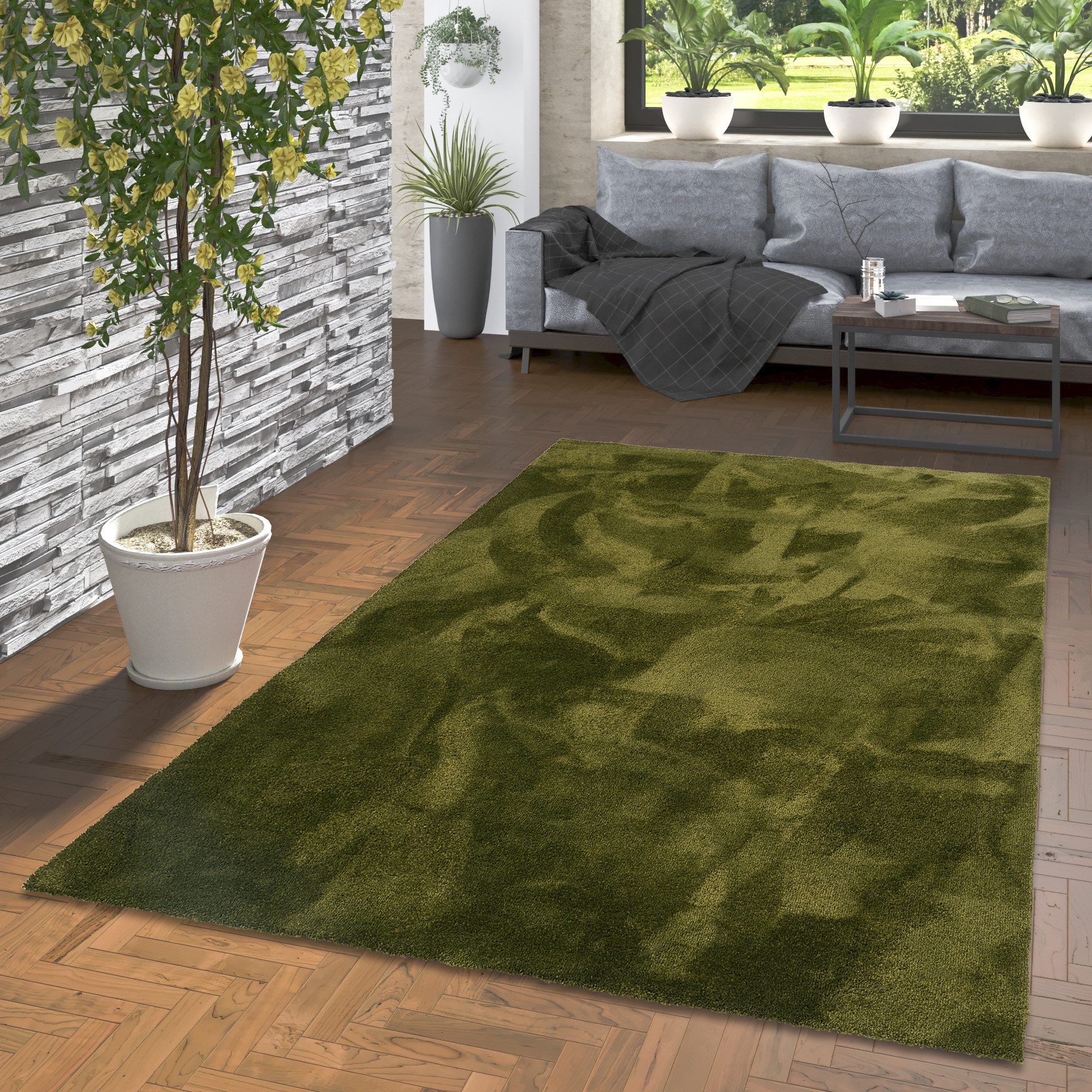 Snapstyle Hochflor-Teppich Super Soft Hochflorteppich Livorno, Rechteckig, günstig online kaufen