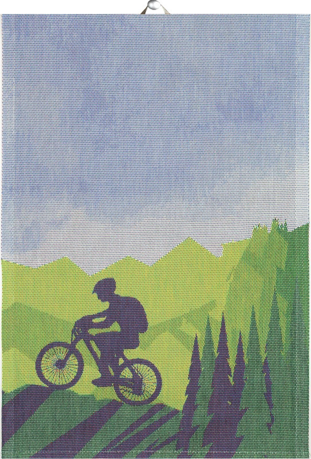 Mountainbike (6-farbig) gewebt Ekelund Geschirrtuch), Geschirrtuch 1 (1-tlg., cm, x Pixel Küchenhandtuch 35x50