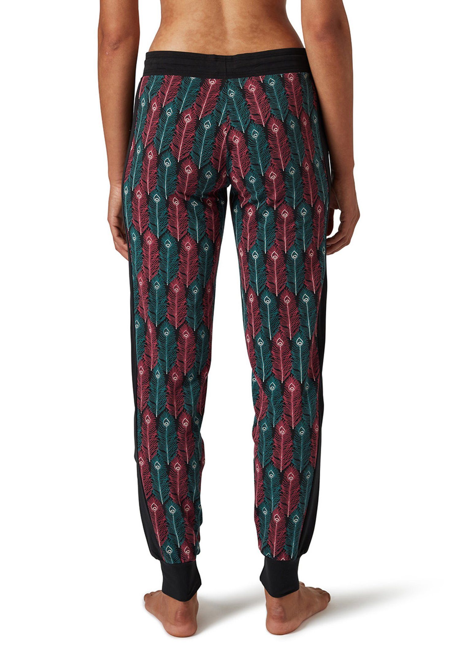 Skiny Pyjamahose (1-tlg) Skiny Damen Design Hose Modisches Pyjama