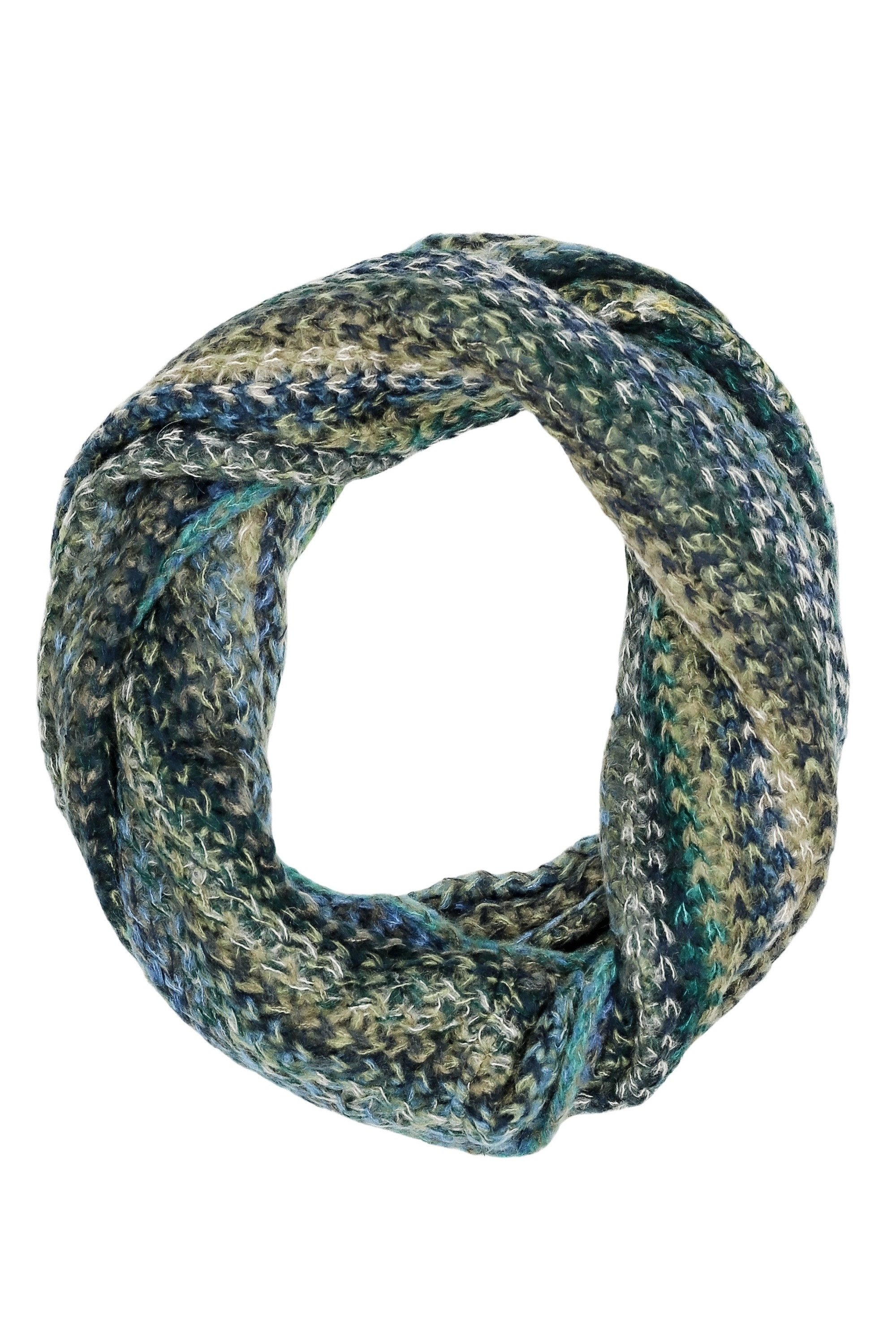 COLLEZIONE ALESSANDRO Strickschal Strickloop, (1-St), Made in Italy, in tollen Farben