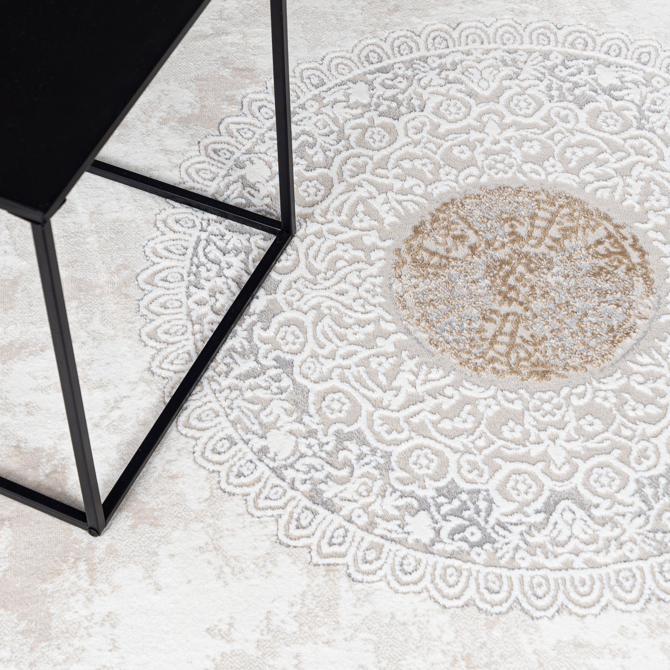 Mazovia Orientteppich Orientalisch Teppich mit Fransen, 80 x 150 cm, Kurzfl günstig online kaufen