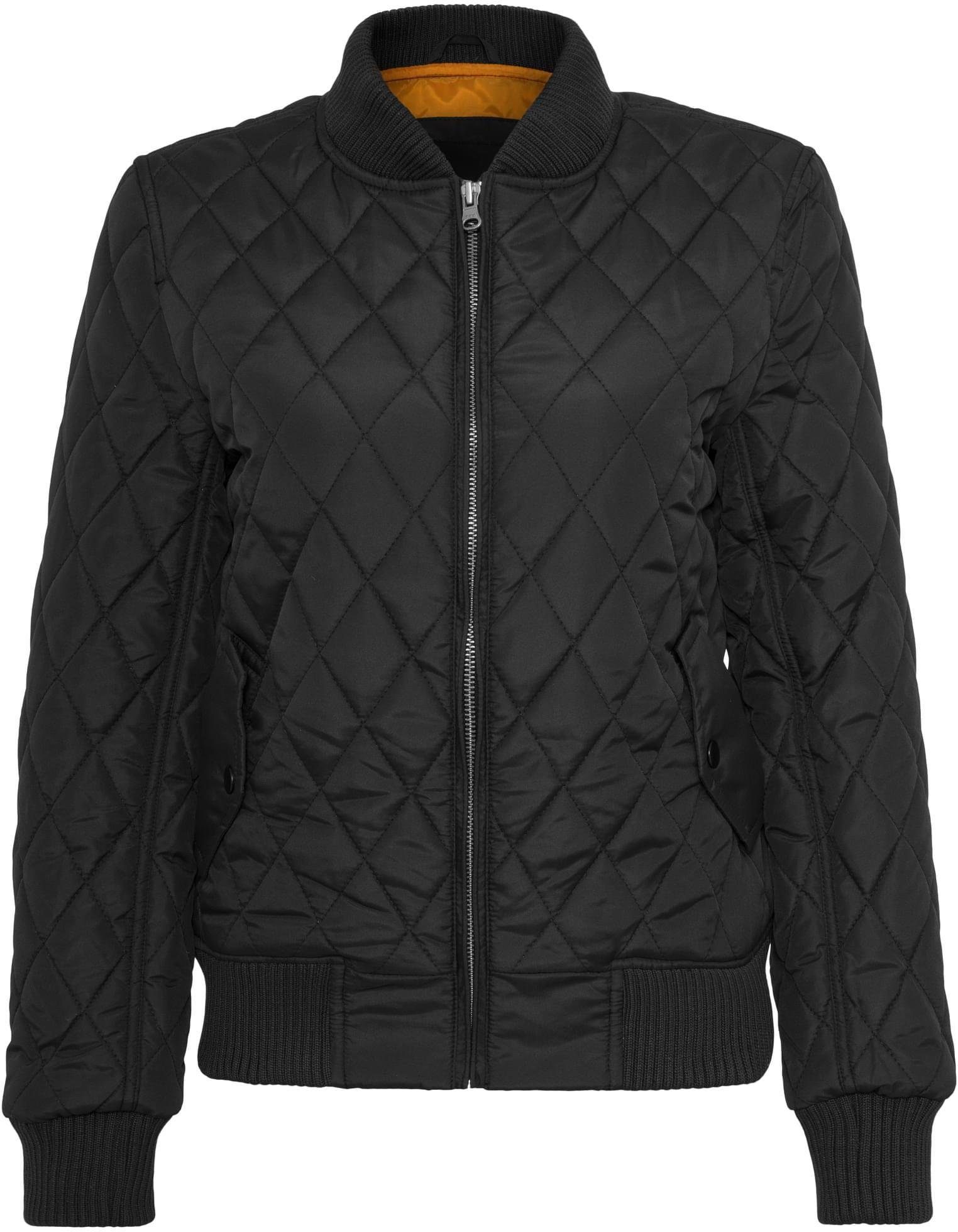 URBAN CLASSICS Outdoorjacke Ladies Diamond Quilt Nylon Jacket Damenjacke