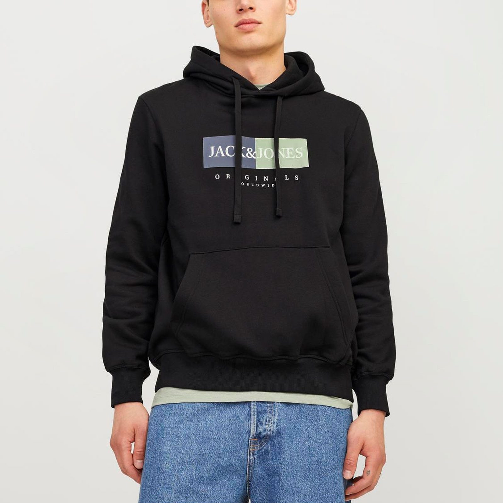 Jack & Jones Kapuzenpullover JOR Frederiksberg mit Markenschriftzug günstig online kaufen